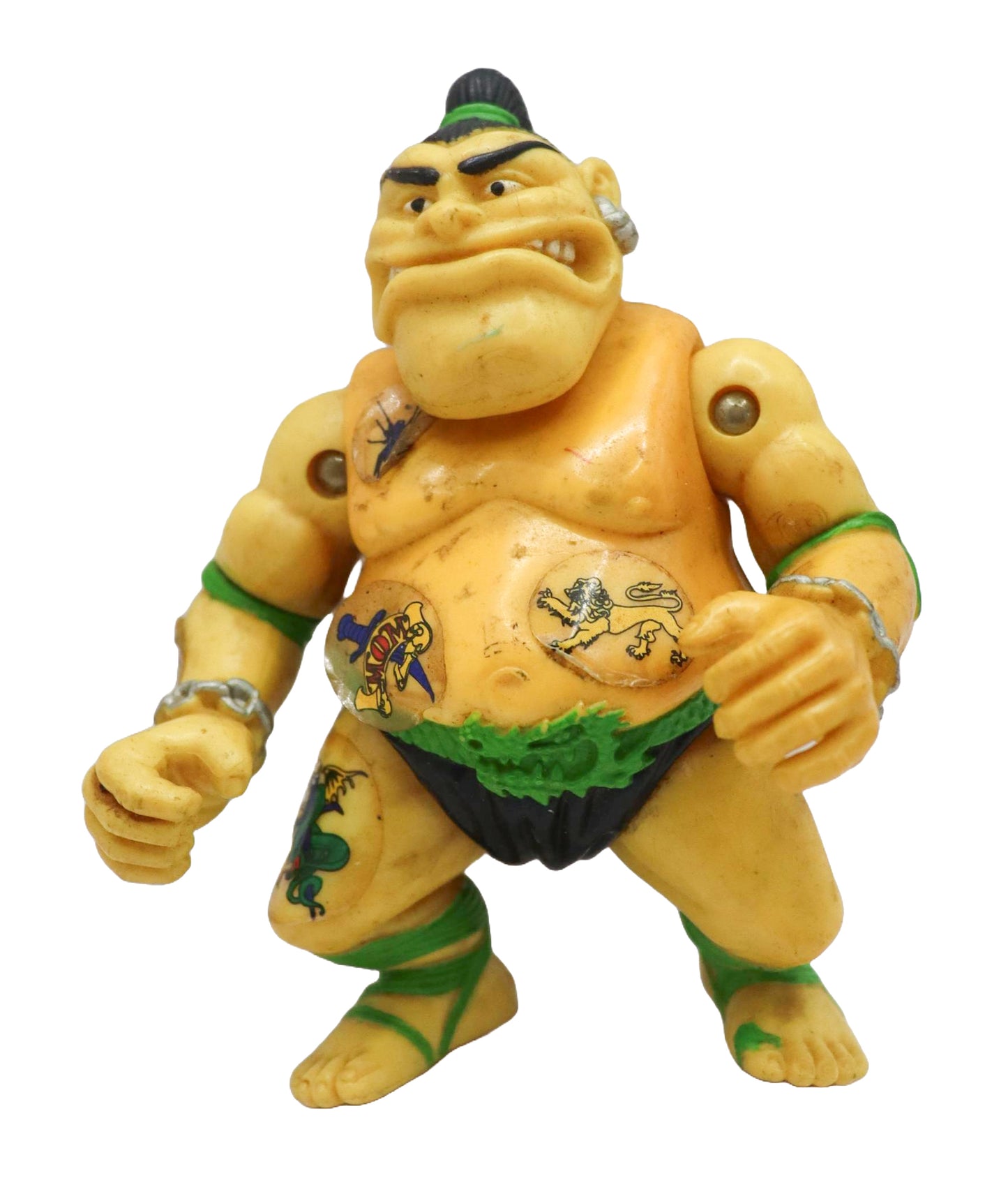 1991 Teenage Mutant Ninja Turtles TMNT Tattoo Sumo