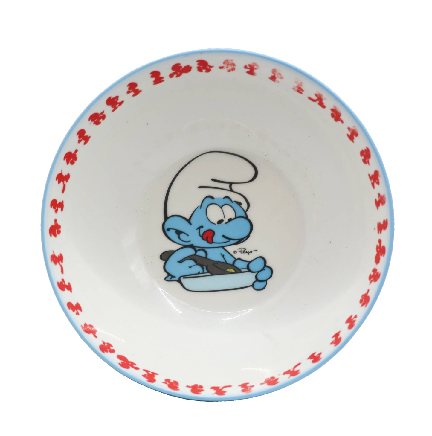 Melamine Smurf Bowl