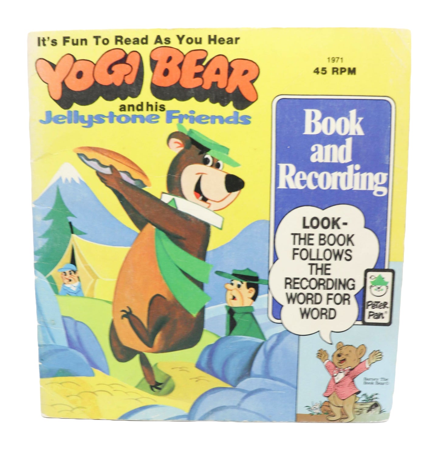 Vintage Yogi Bear and his Jellystone Friends book