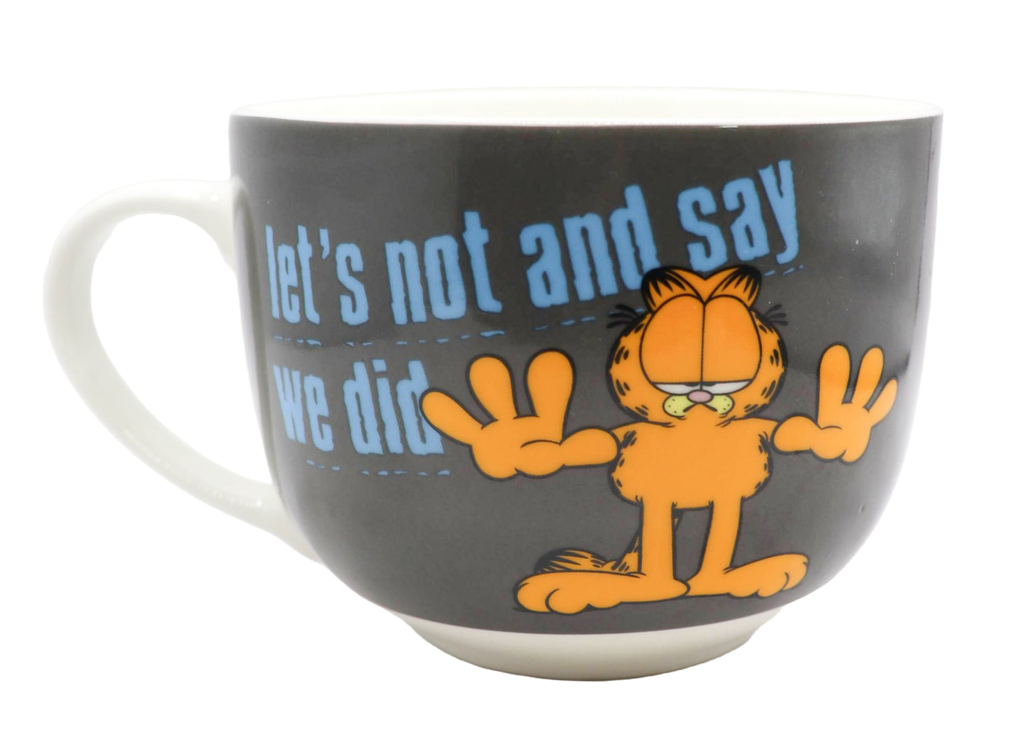Garfield Let's not and say we did soup mug