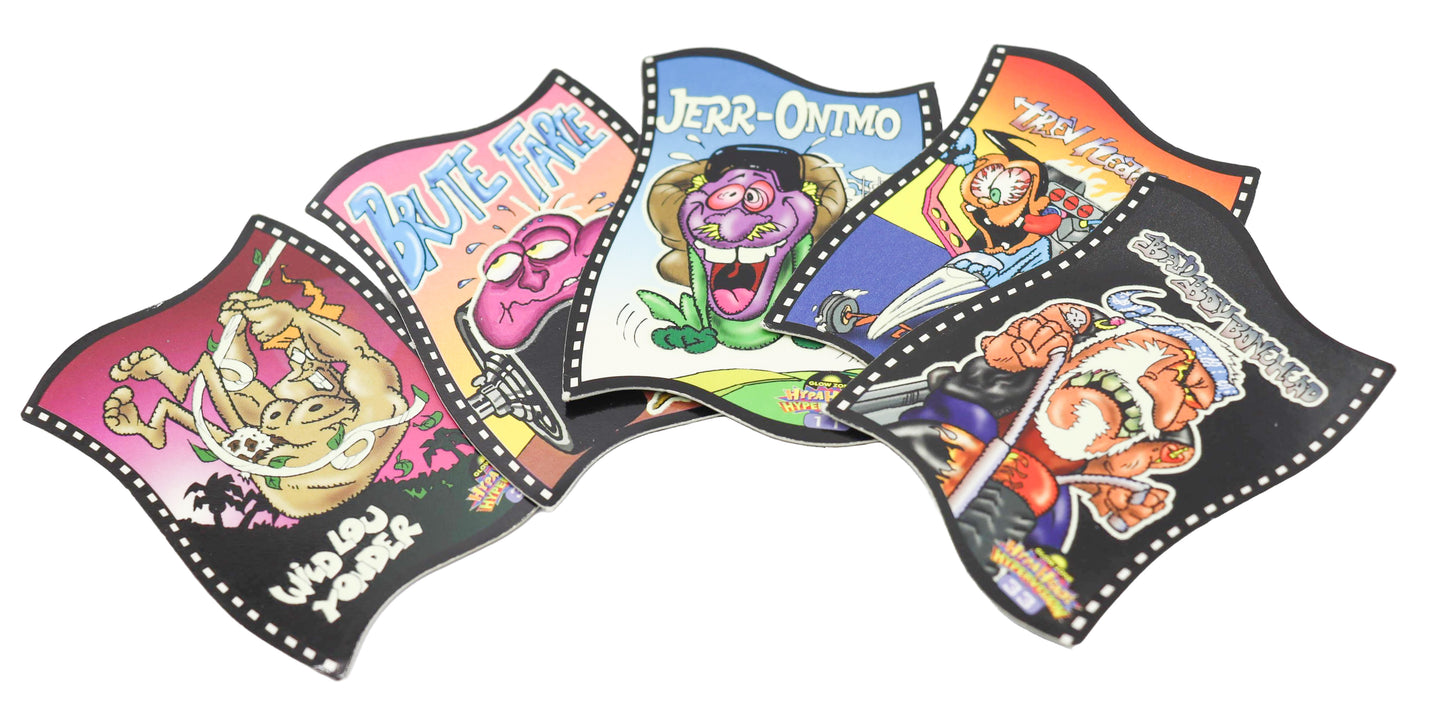1990s Oddbodz Hypa Heads cards lot #1