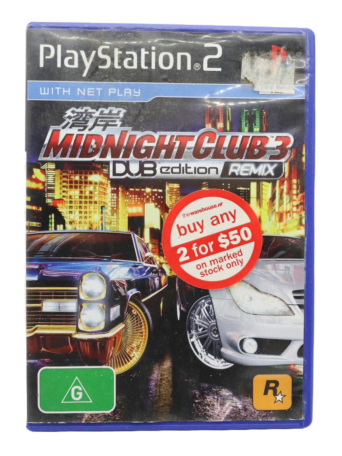 Playstation 2 Midnight Club 3 Dub Edition Remix