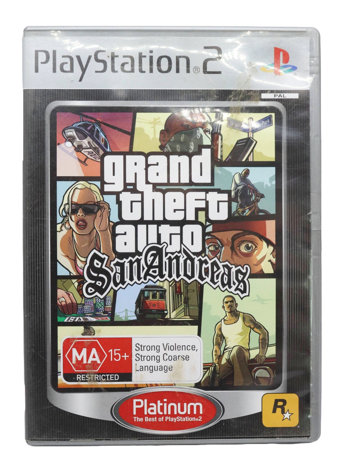 Playstation 2 Grand Theft Auto San Andreas