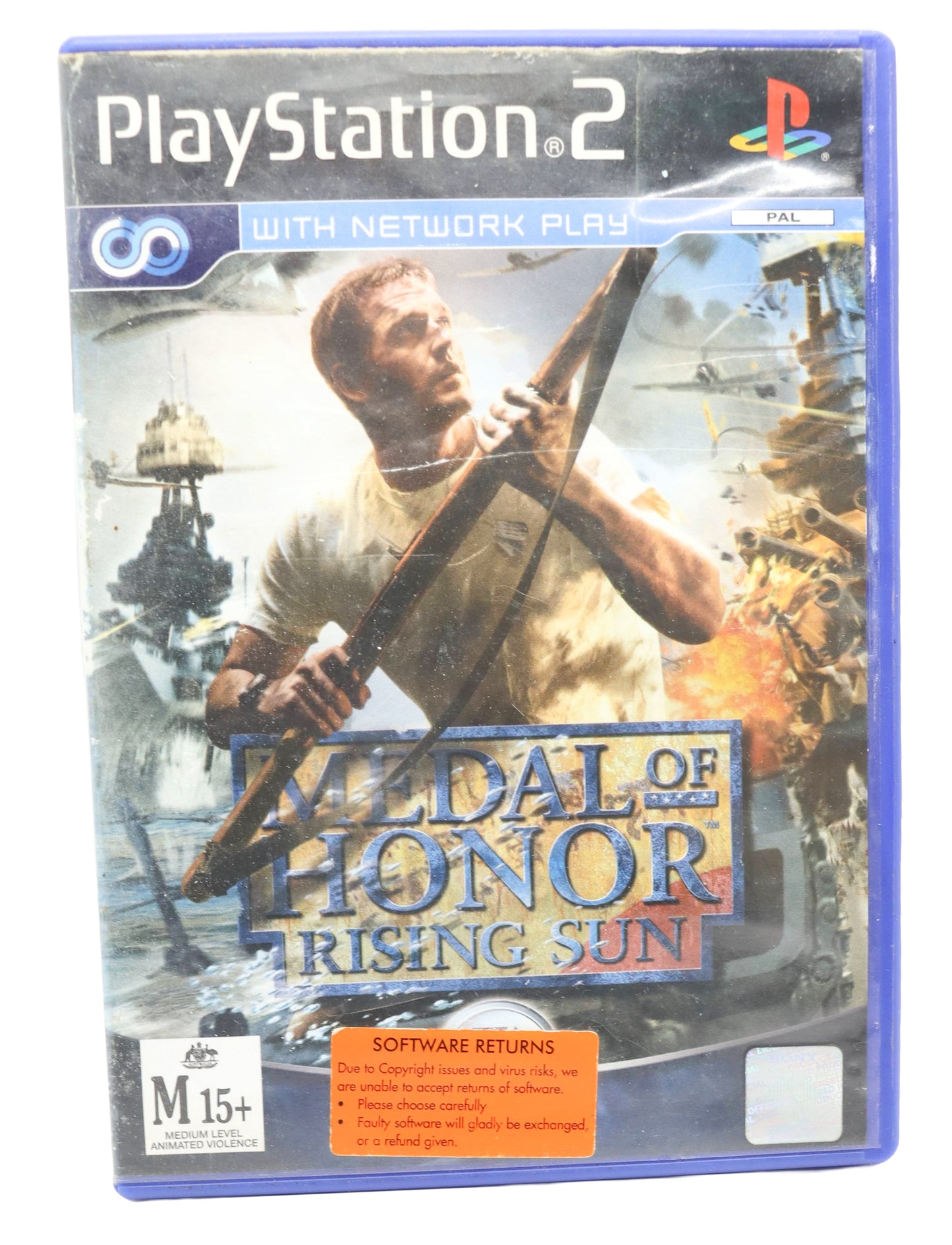 Playstation 2 Medal of Honor Rising Sun