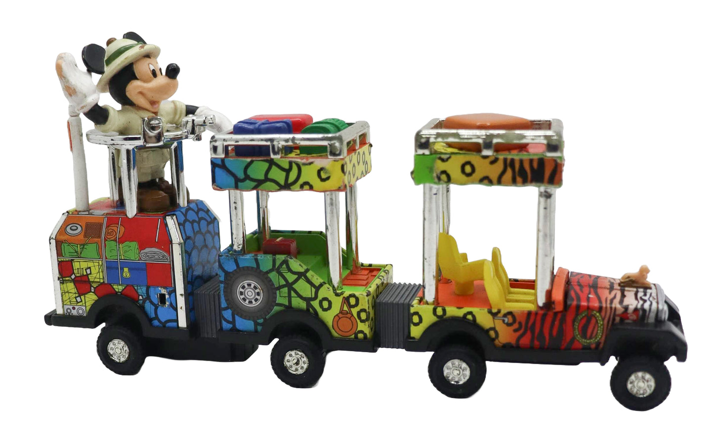 Disney Jammin' Jungle Parade Mickey on Parade Pullback & Go Vehicle