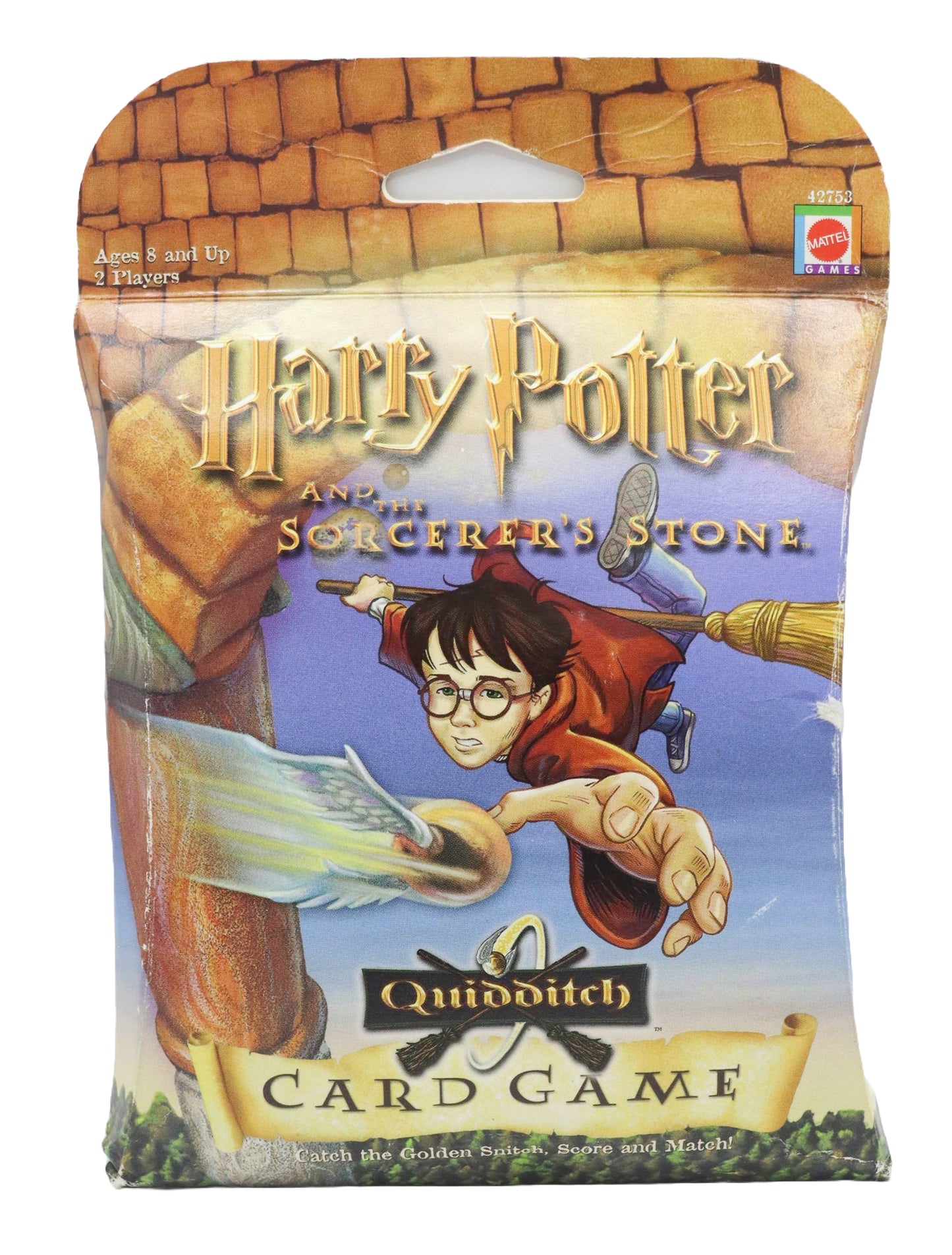 2000 Mattel Harry Potter and the Sorcerers Stone Quidditch card game