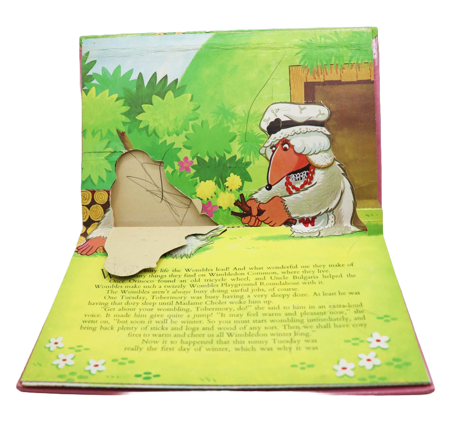 1970s The Wombles Pop Up Book No. 2