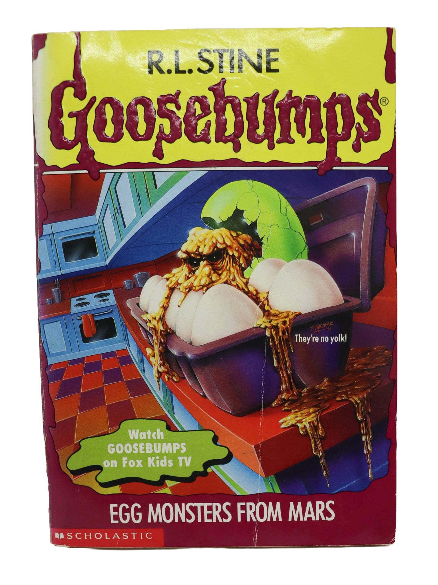 Goosebumps Egg Monsters from Mars book