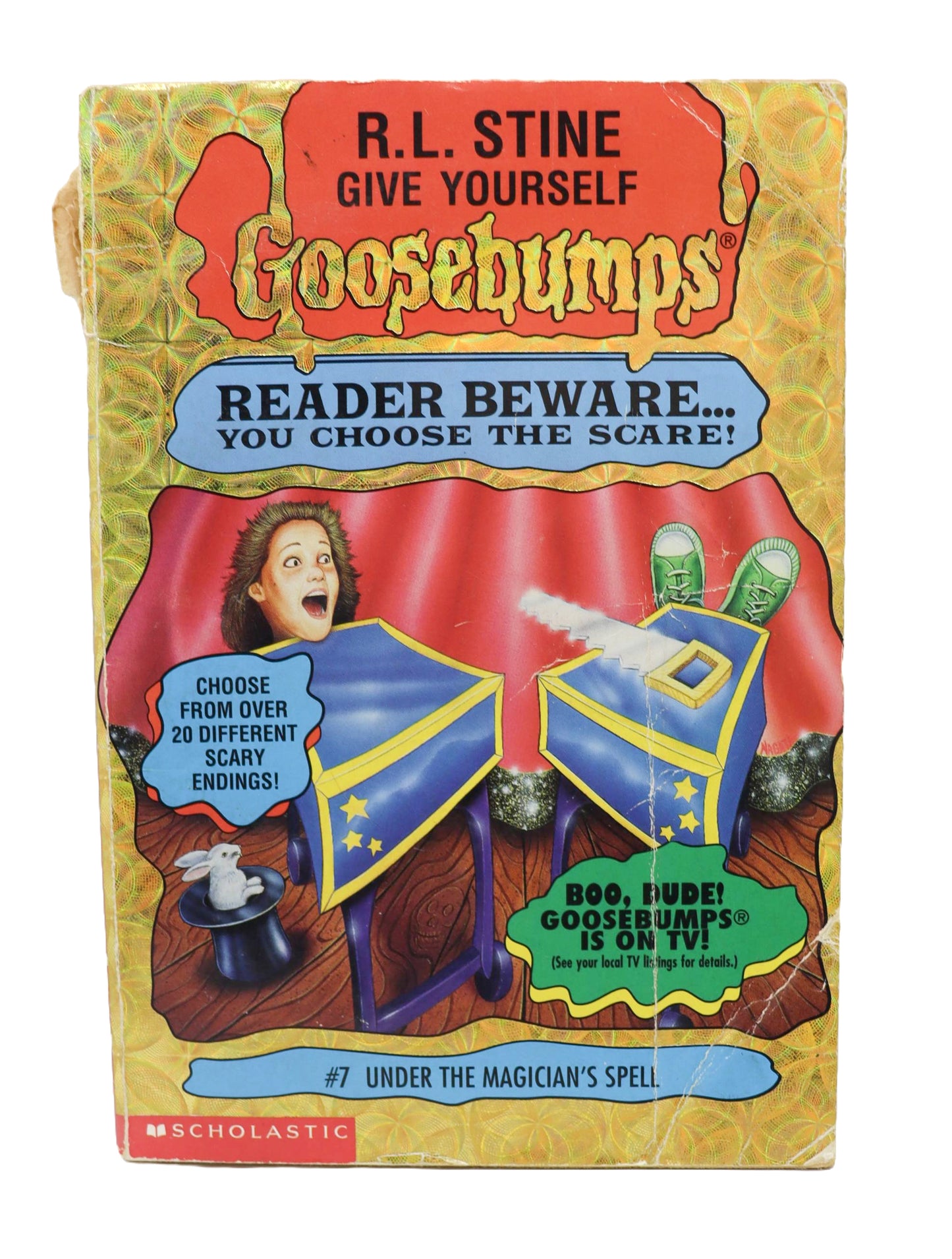 Goosebumps Reader Beware... You Choose The Scare #7 Under The Magician's Spell book