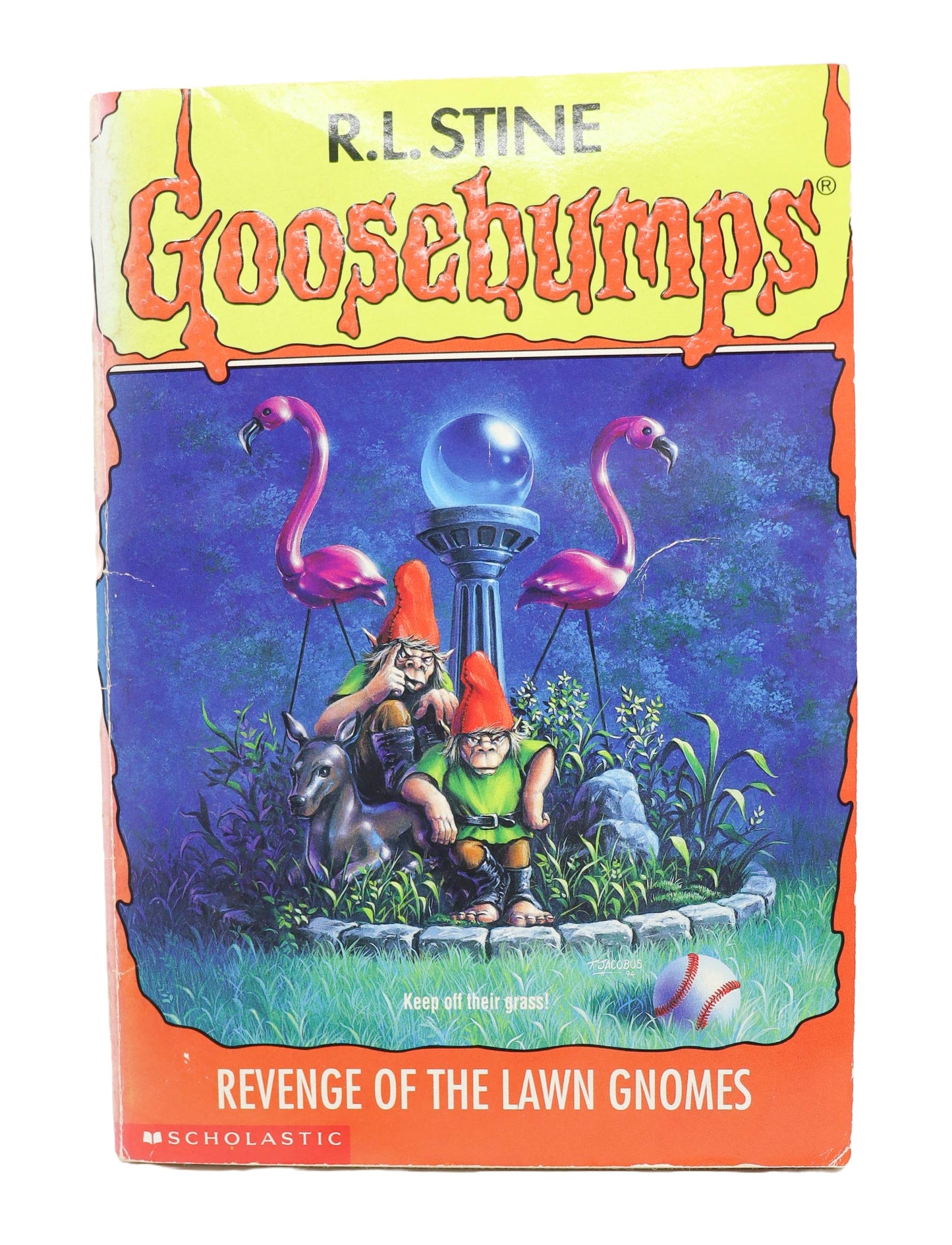 Goosebumps Revenge of The Lawn Gnomes book