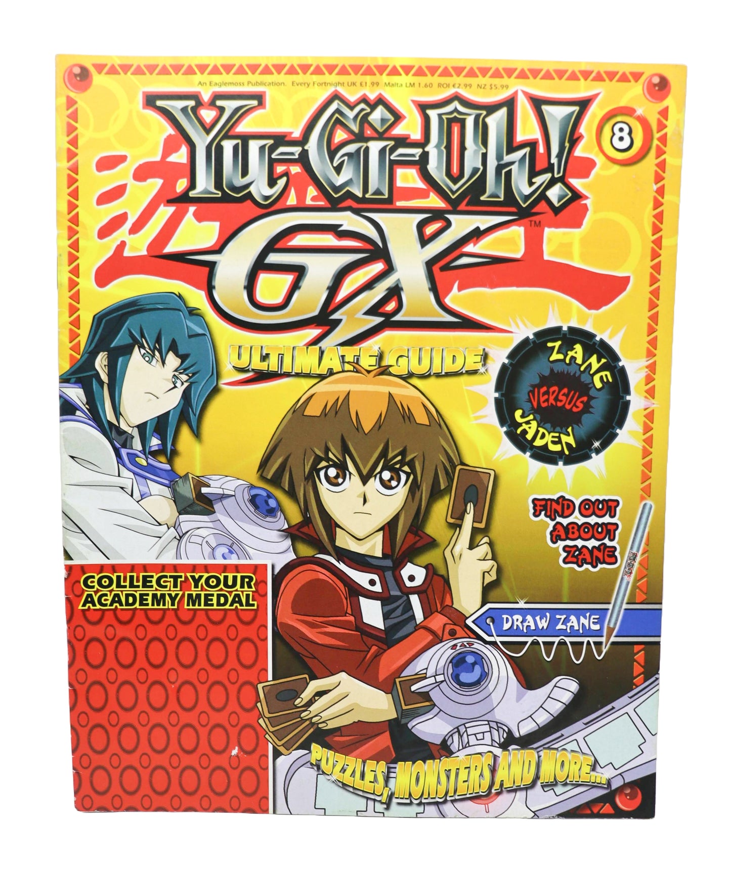Yu-Gi-Oh GX Ultimate Guide book lot