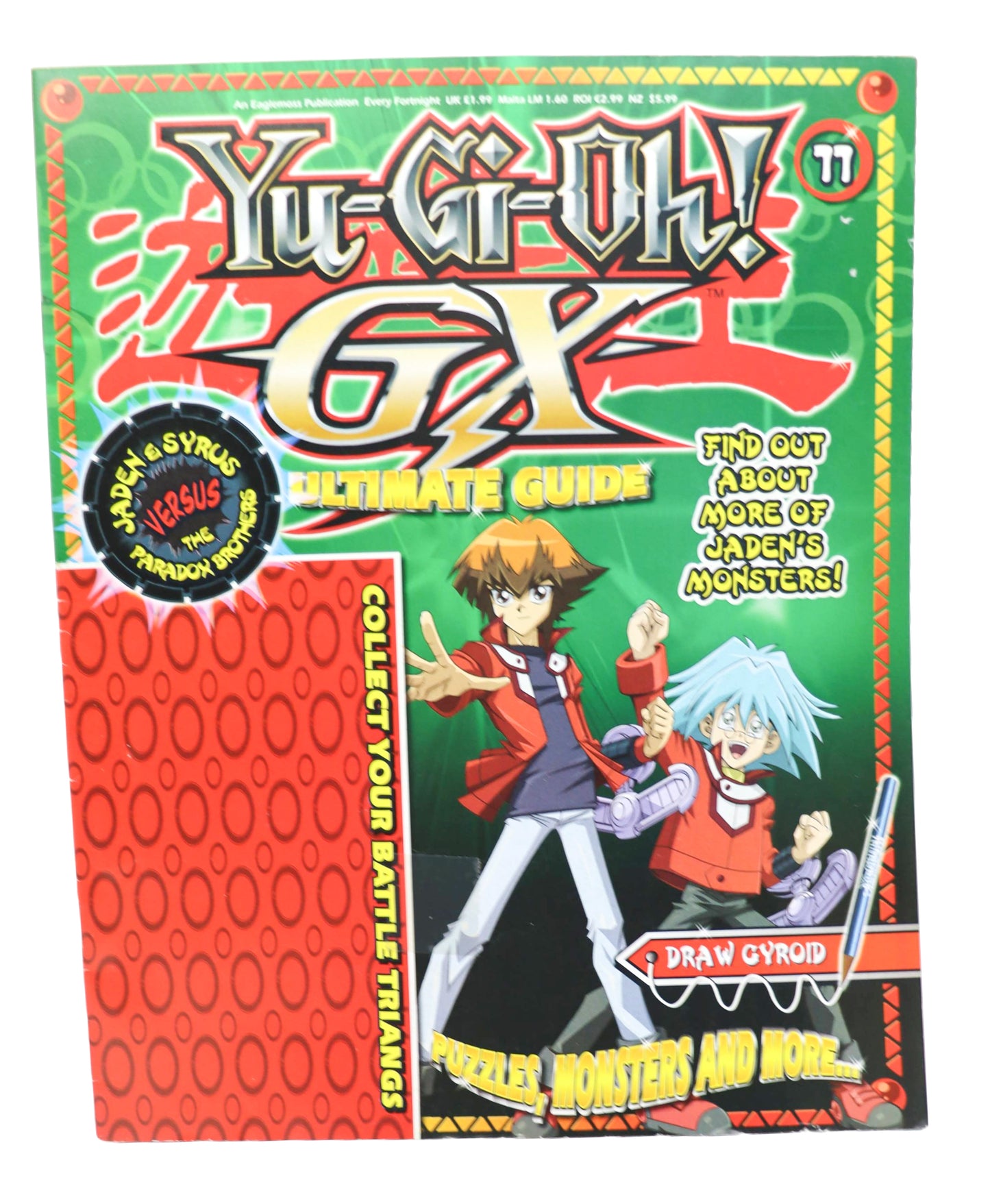 Yu-Gi-Oh GX Ultimate Guide book lot