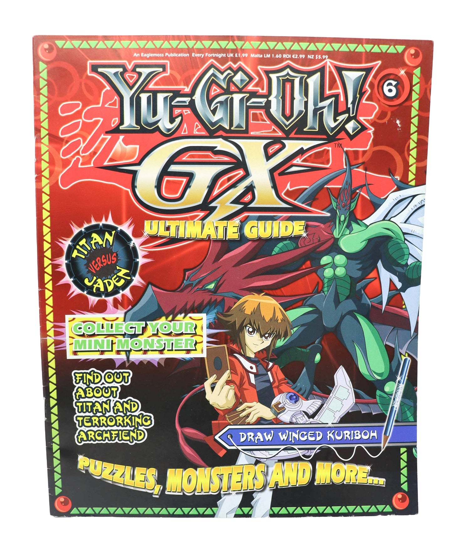 Yu-Gi-Oh GX Ultimate Guide book lot