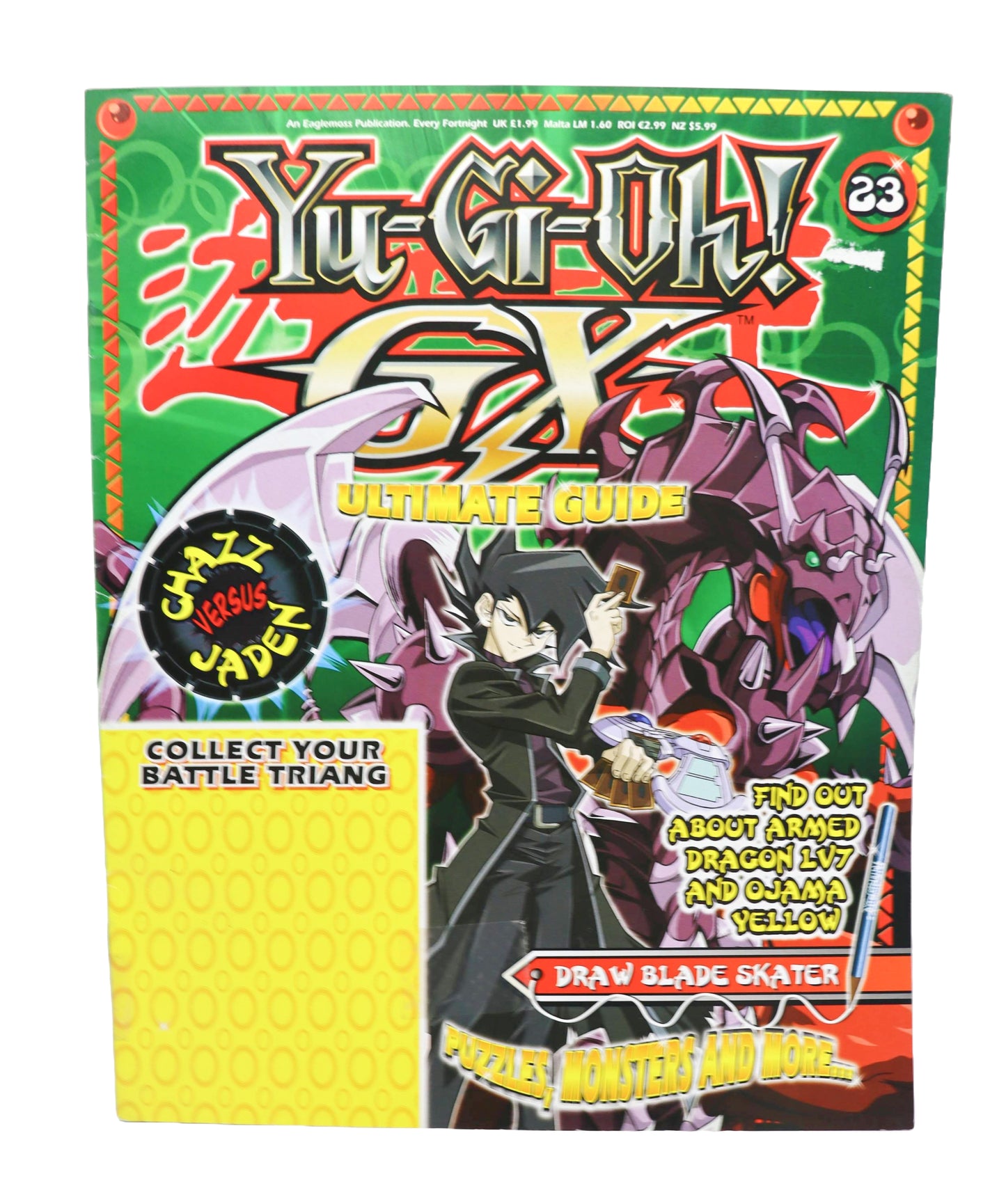 Yu-Gi-Oh GX Ultimate Guide book lot