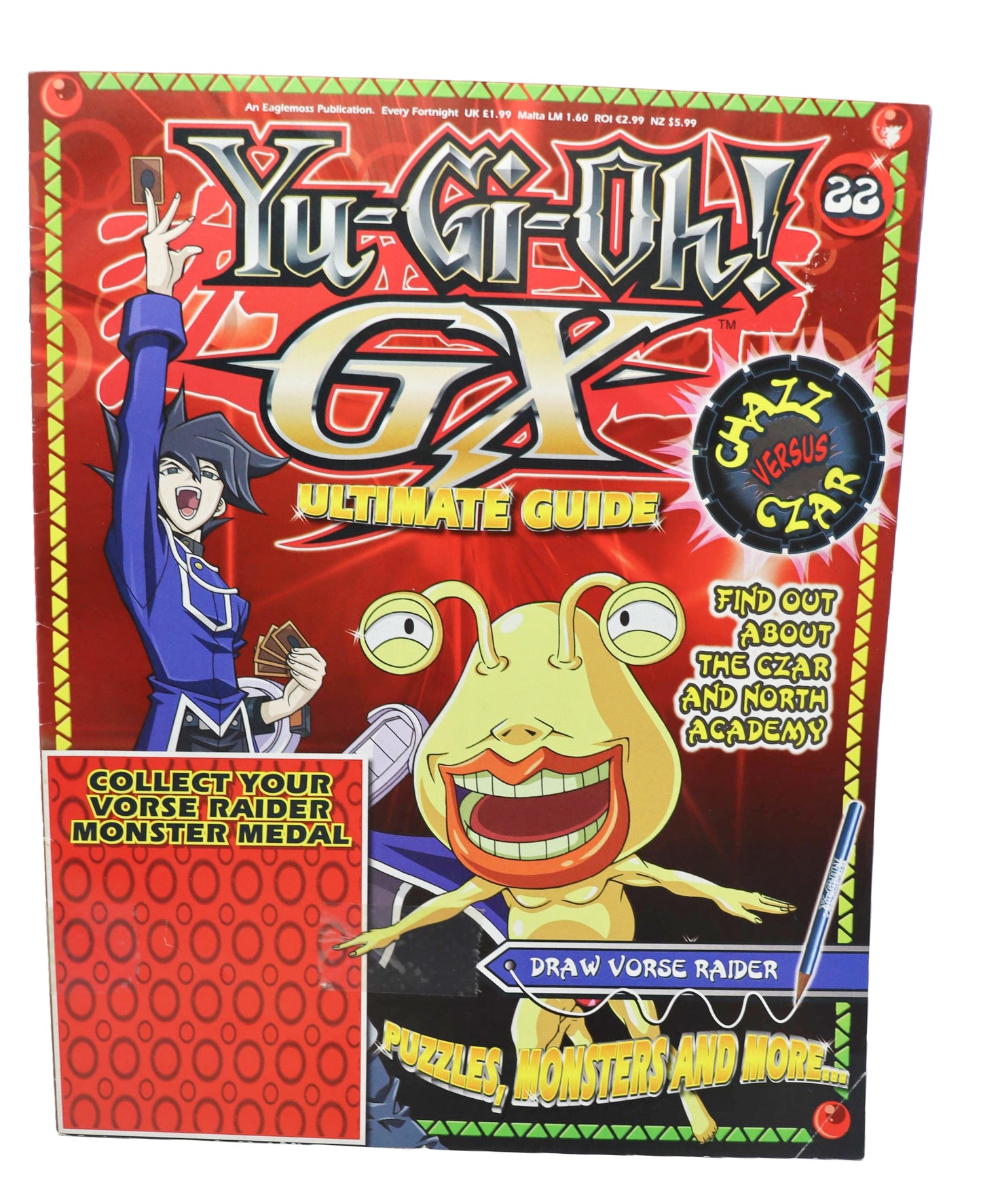 Yu-Gi-Oh GX Ultimate Guide book lot
