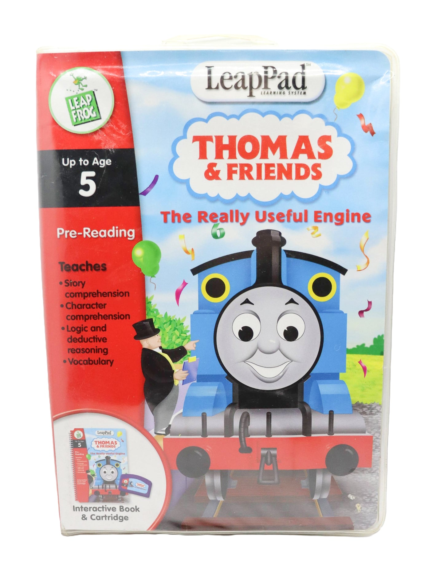 Leap Frog Leap Pad Thomas & Friends The Really Useful Engine interactive Book and Cartridge
