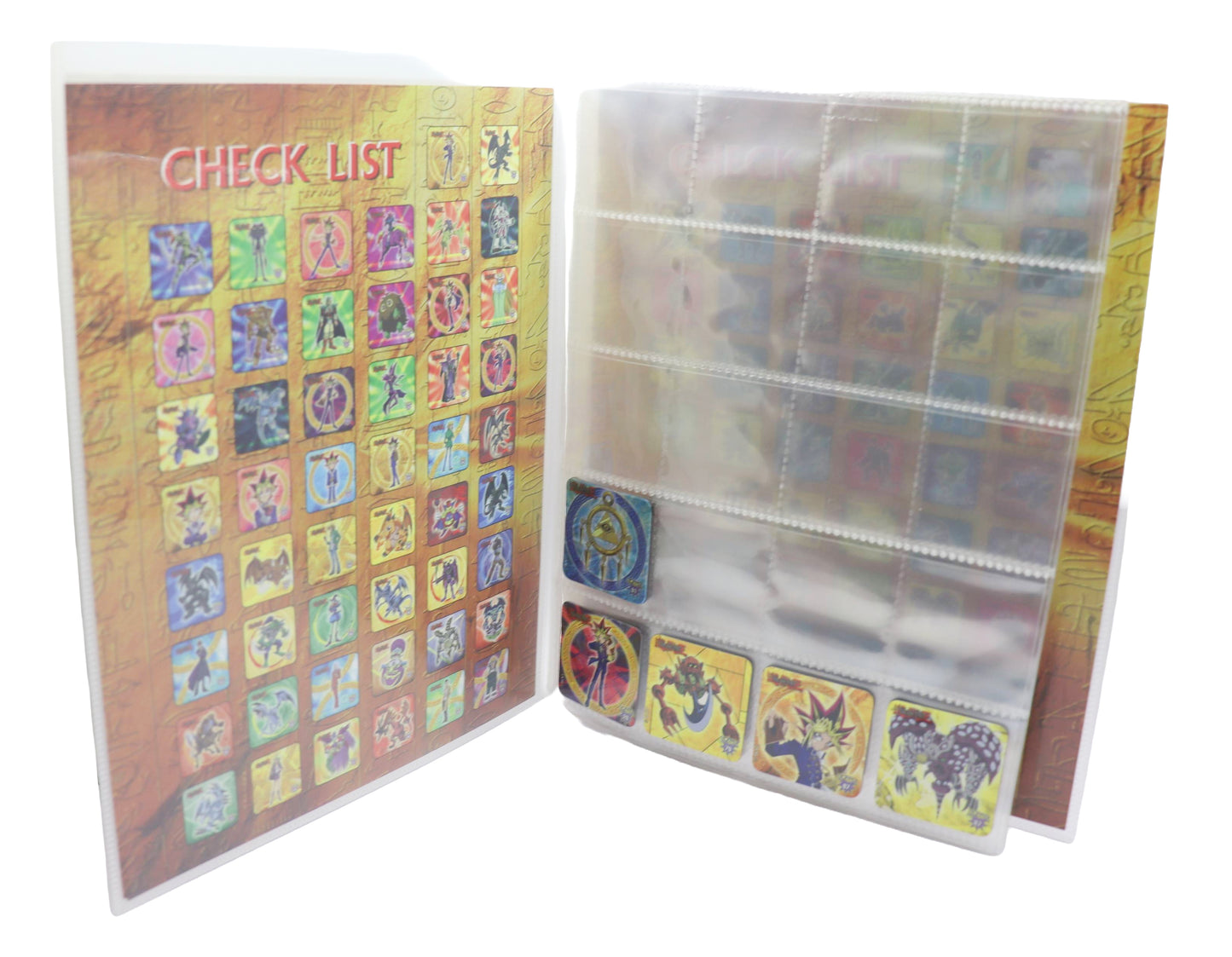 1996 Panini Staxs Yu-Gi-Oh Gatherer Album and Magnets