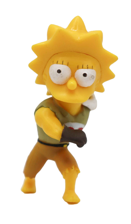 2000s The Simpsons Greetings From Springfield Lisa as Clobber Girl Figure