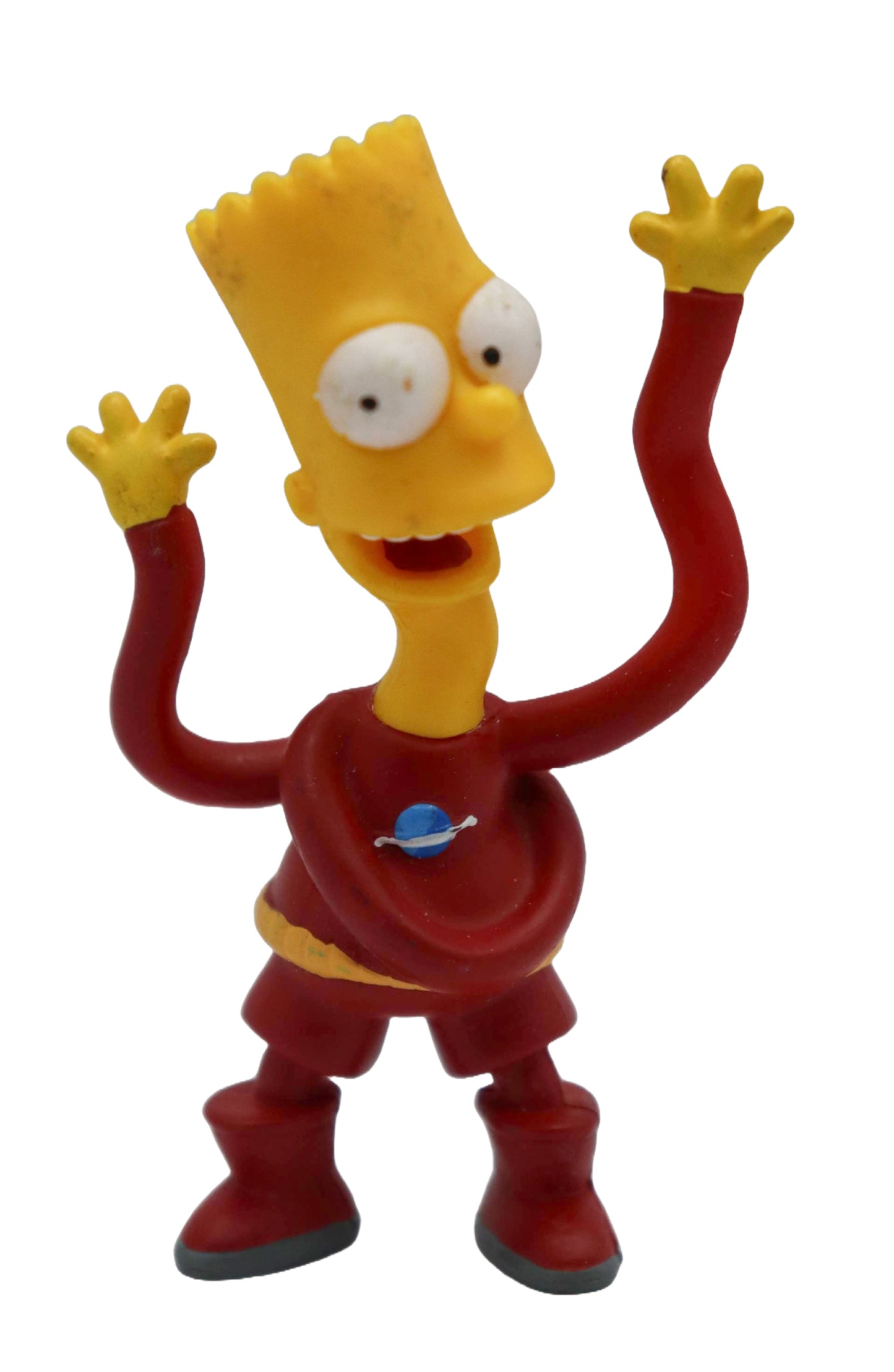 2000s The Simpsons Greetings From Springfield Bart Simpson as Stretch Dude Figure