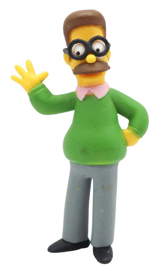 2000s The Simpsons Greetings From Springfield Ned Flanders Figure