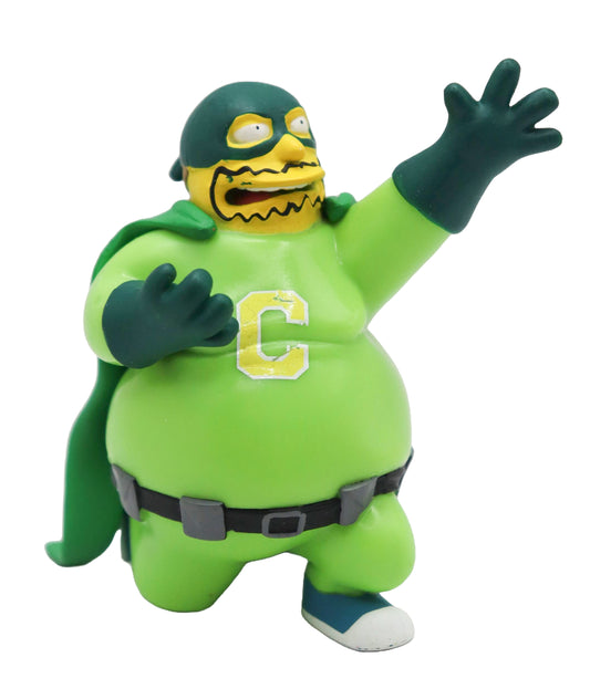 2000s The Simpsons Greetings From Springfield Comic Book Guy "The Collector" Figure