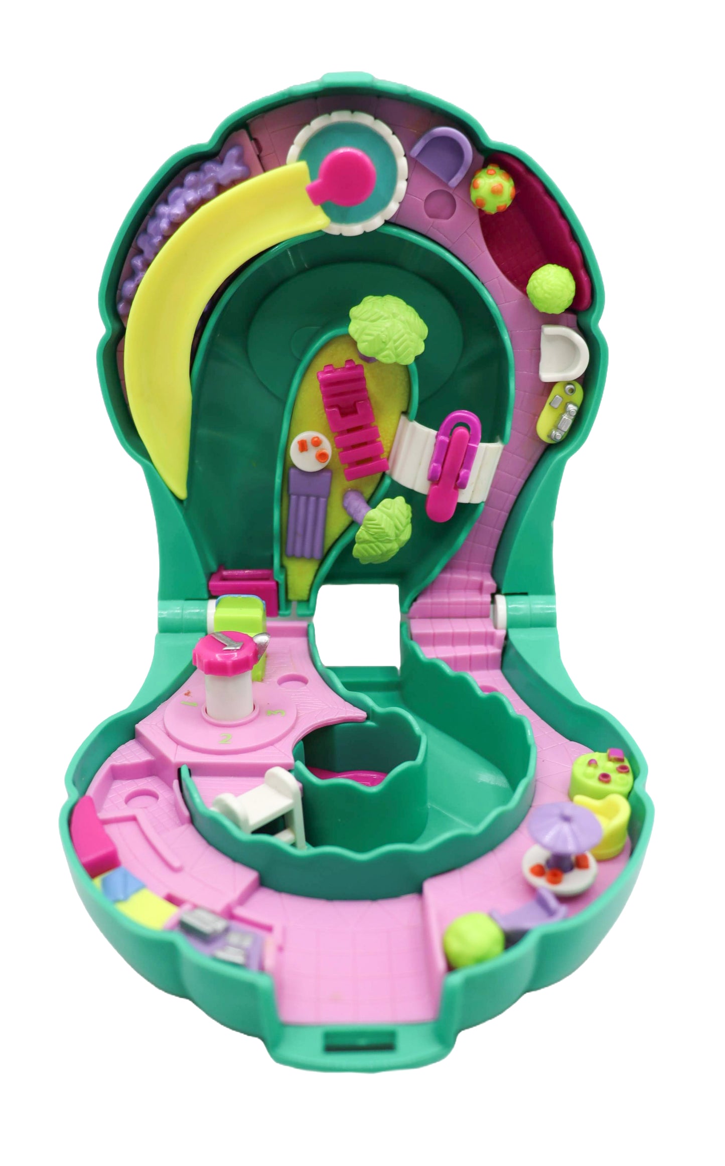 1995 Bluebird Polly Pocket Splash N' Slide Water Park
