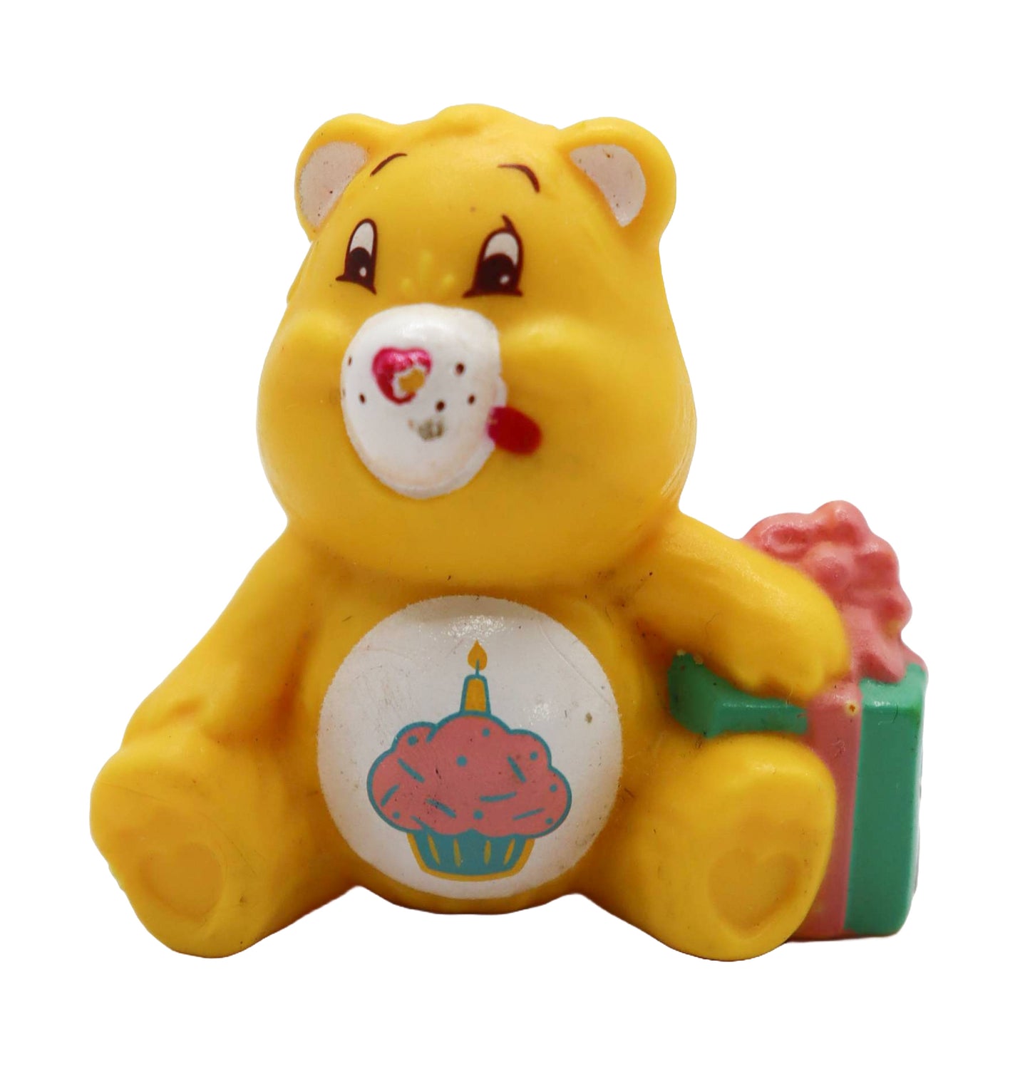 1980s Care Bears Birthday Bear mini figure