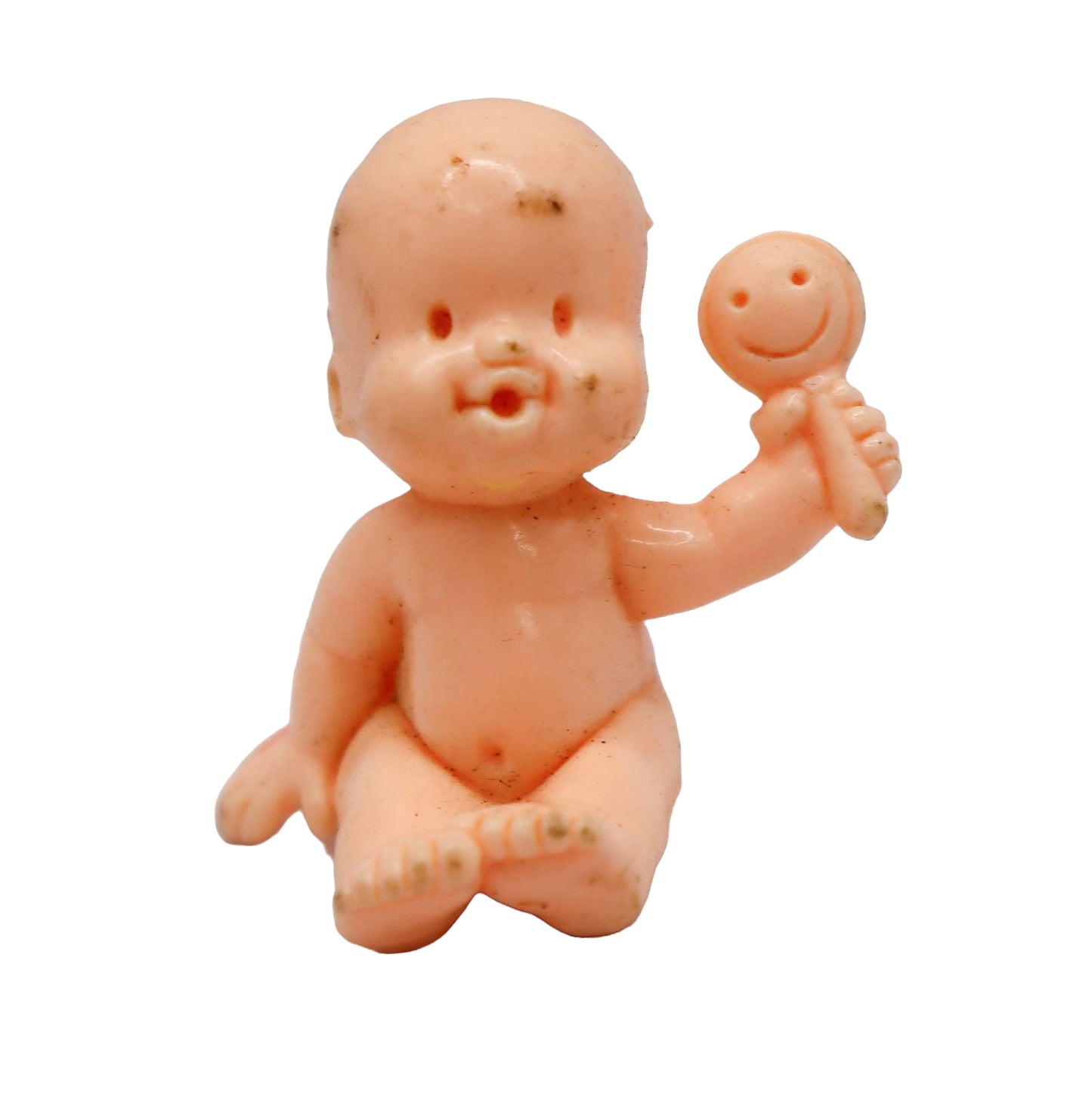 1990s Hasbro Lil' Babies baby with Rattle