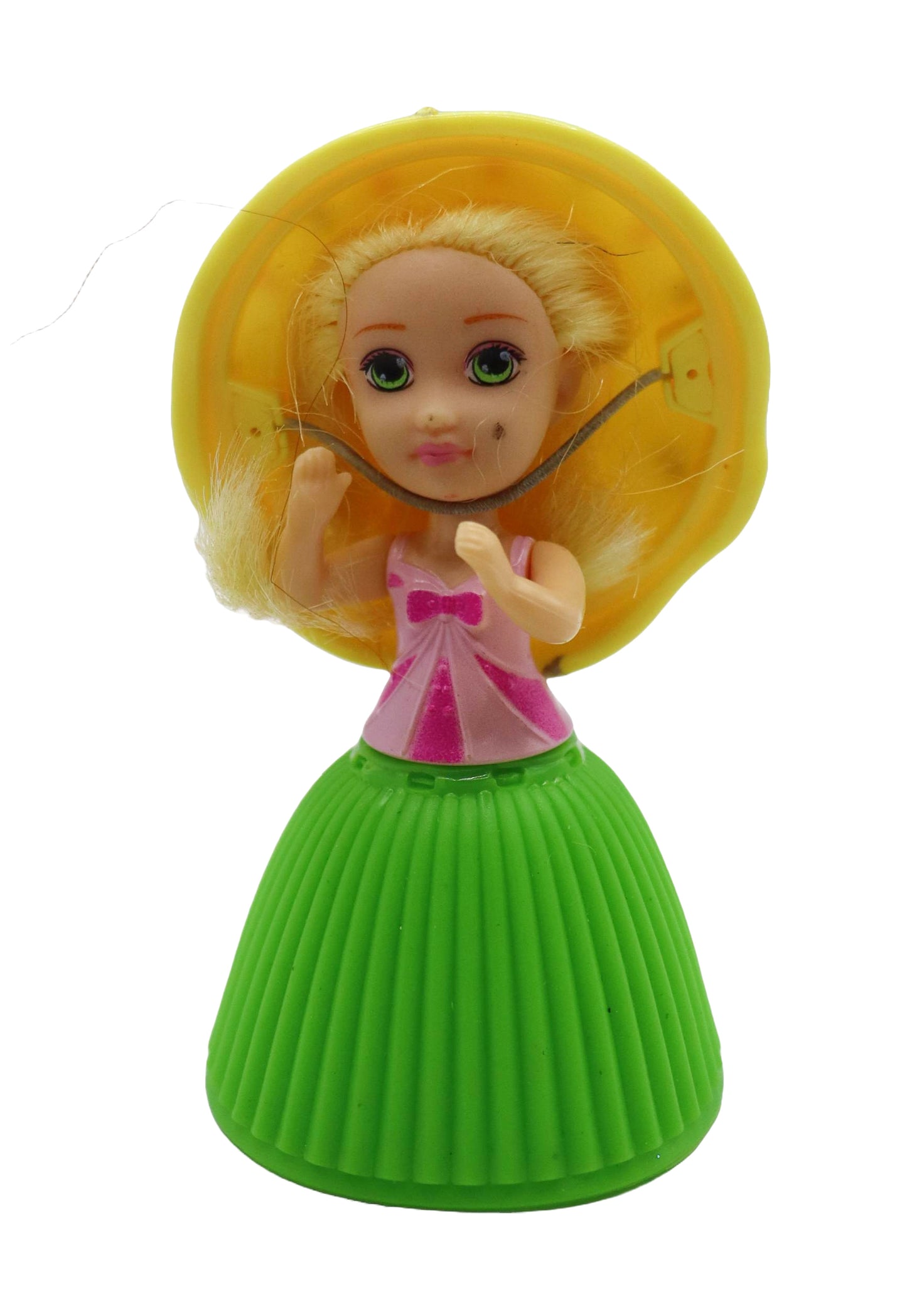 Mini Yellow and Green Cupcake Surprise Doll