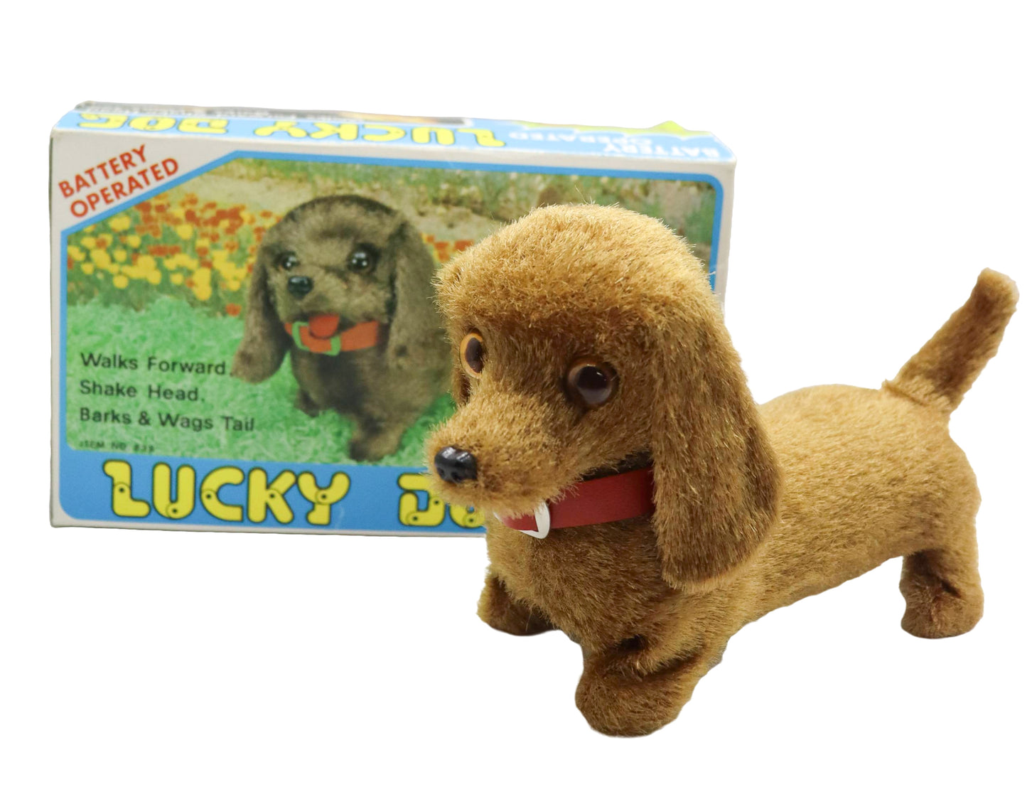 Vintage Battery Operated Lucky Dog