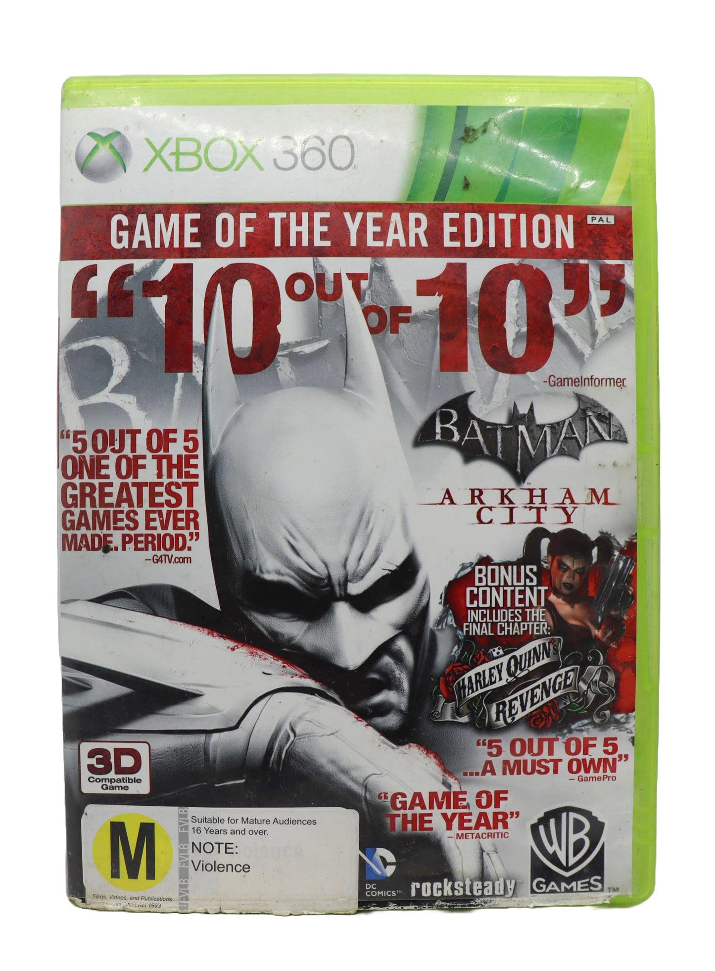 Xbox 360 Batman Arkham City
