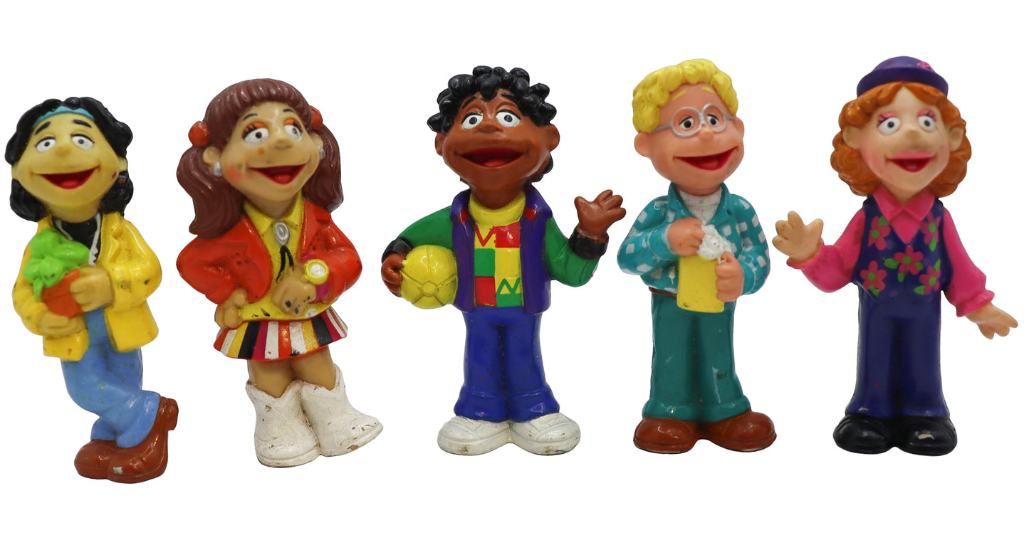1993 Puzzle Place Kids PVC Figures