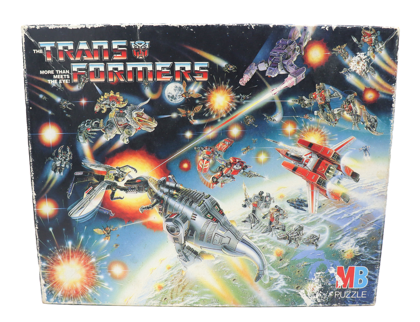 1983 Milton Bradley Transformers G1 200 piece puzzle #1