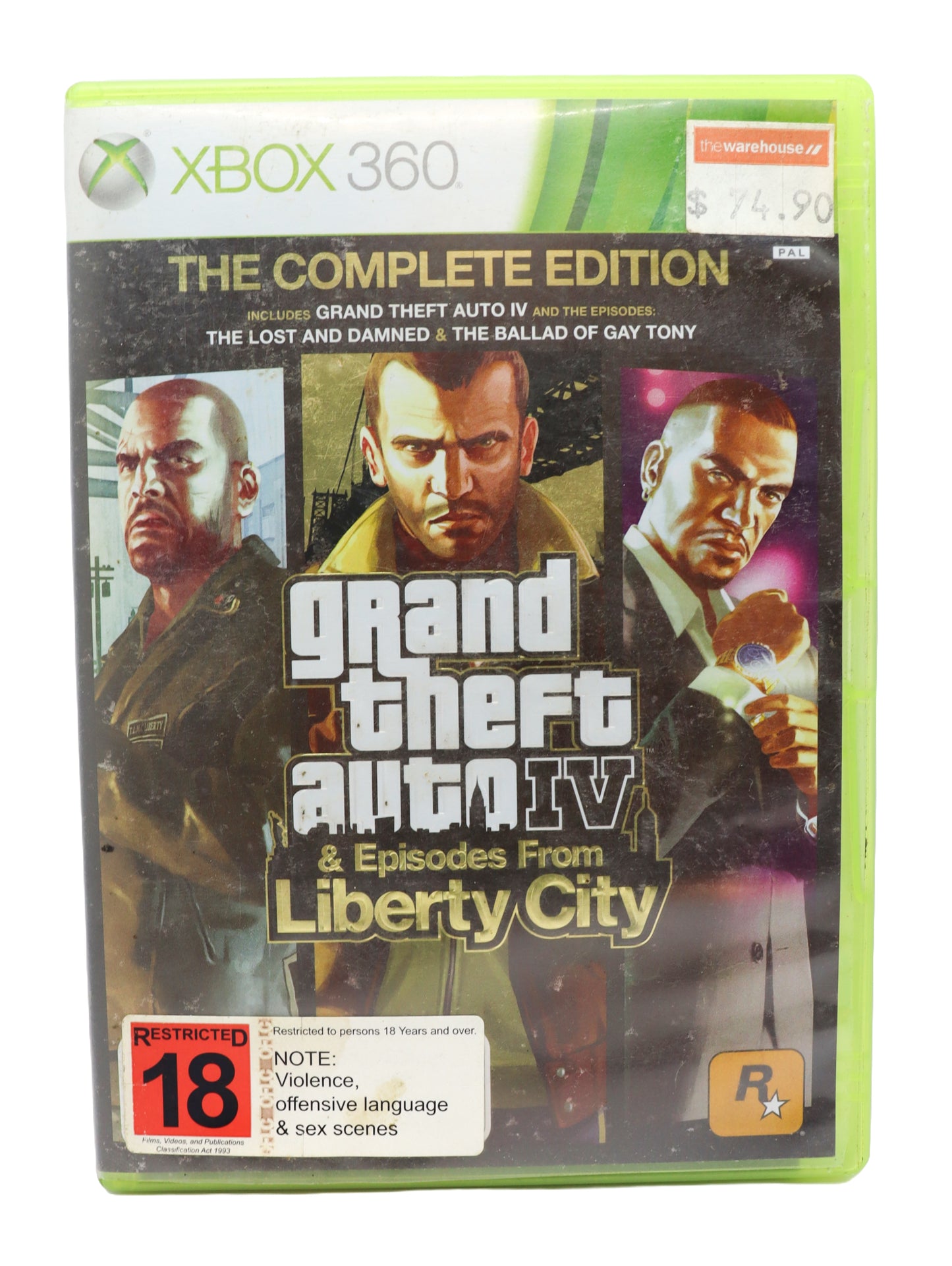 Xbox 360 Grand Theft Auto IV & Episodes From Liberty City