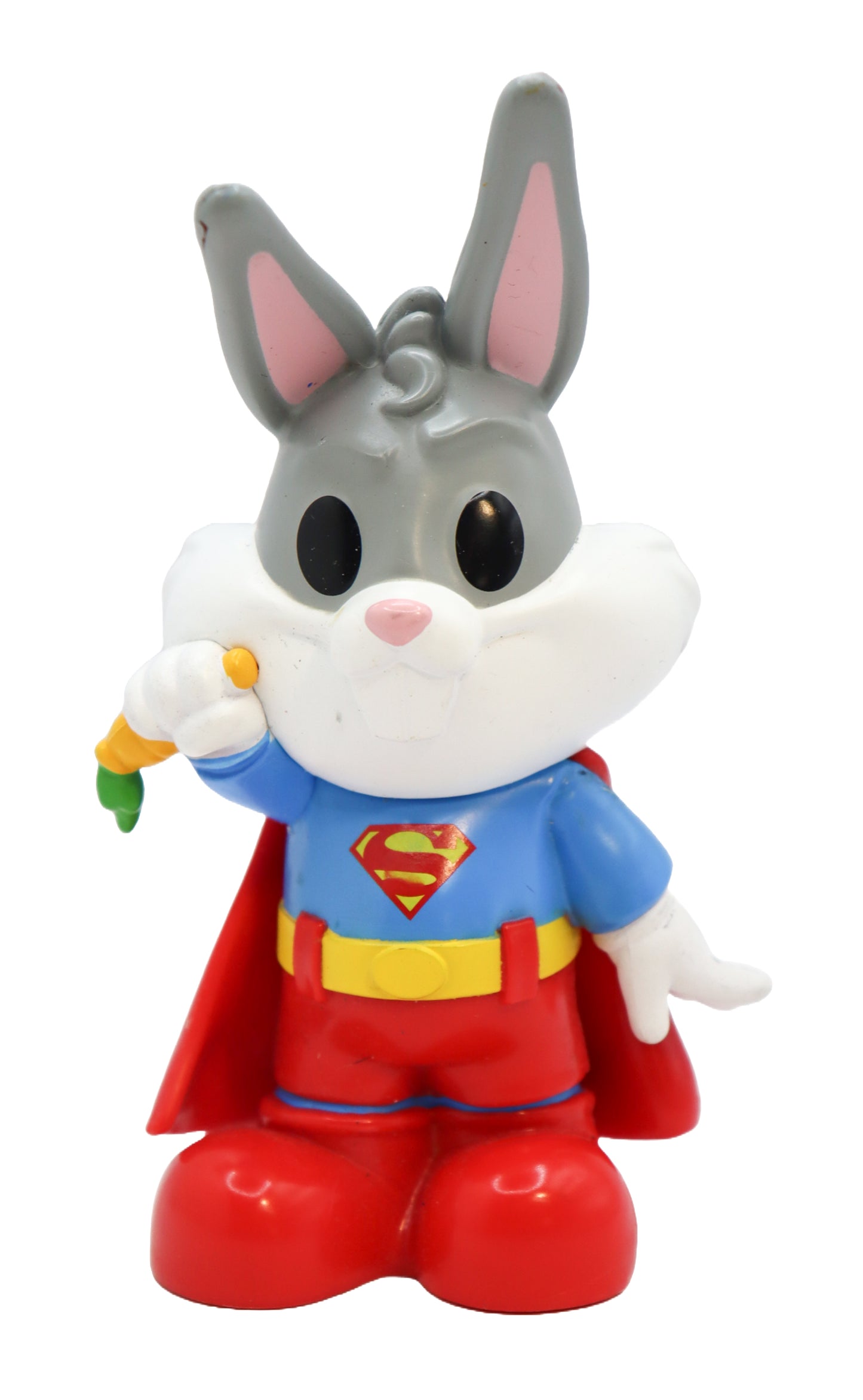 Warner Brothers Mashups Ooshies Vinyl Bugs Bunny in Superman Suit