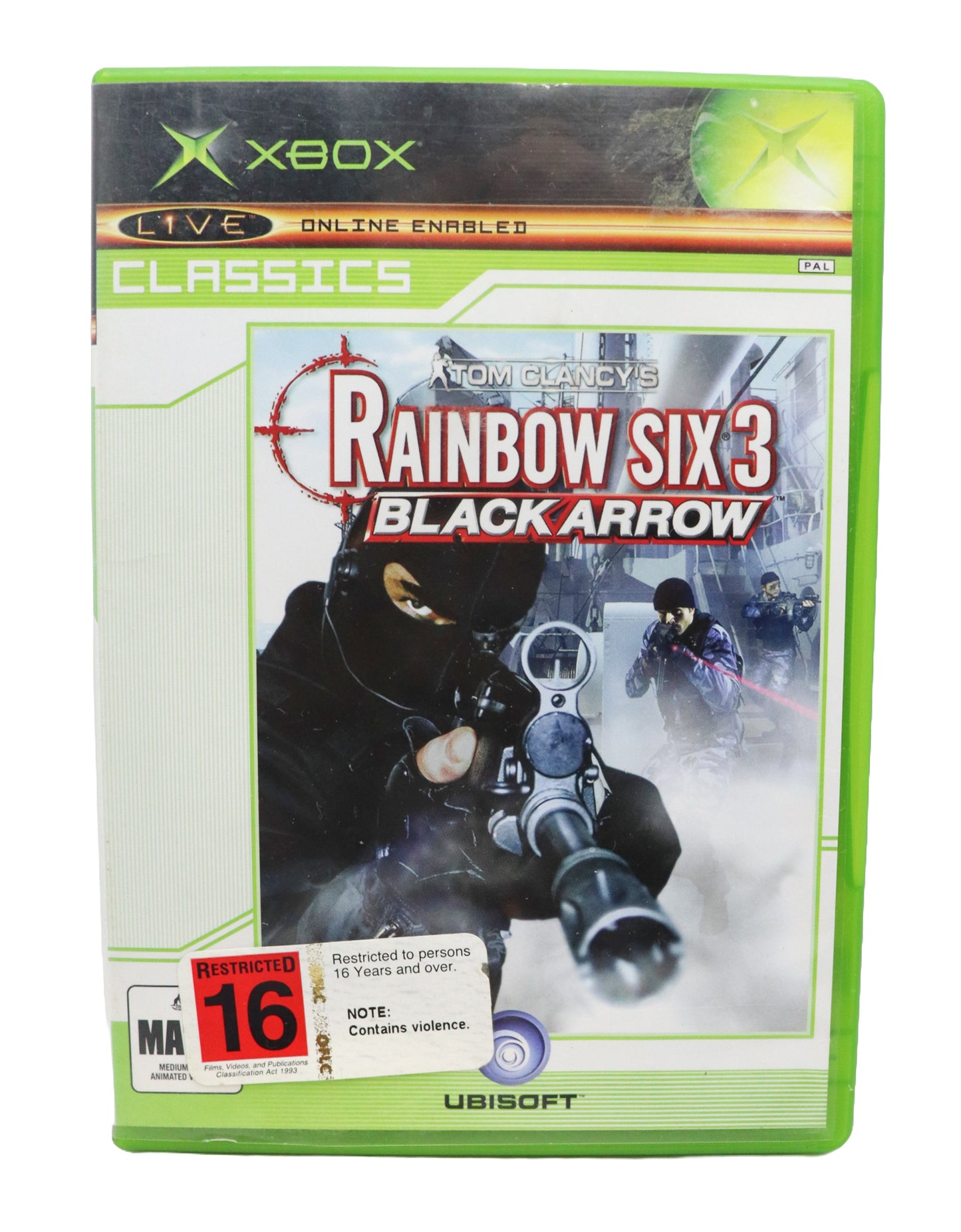 Xbox Rainbow Six 3 Black Arrow