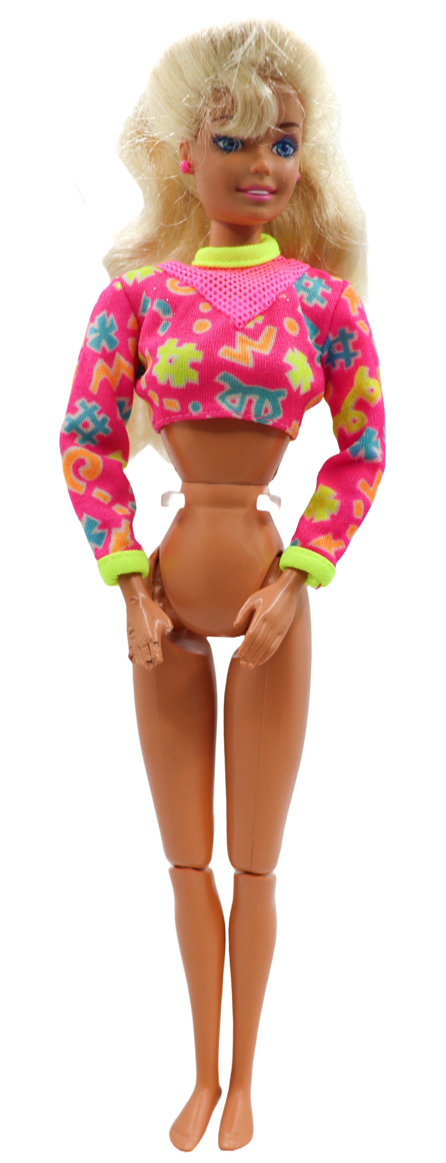 1997 Mattel Workin' Out / Aerobic Barbie Doll