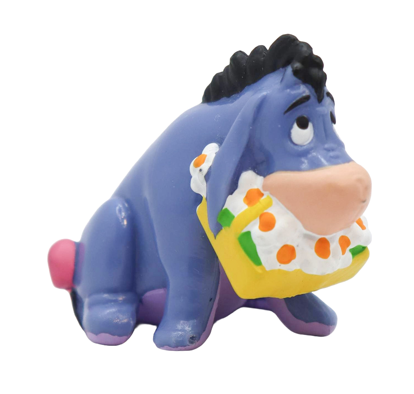 Disney Winnie The Pooh Eeyore With Flower Basket PVC Figure