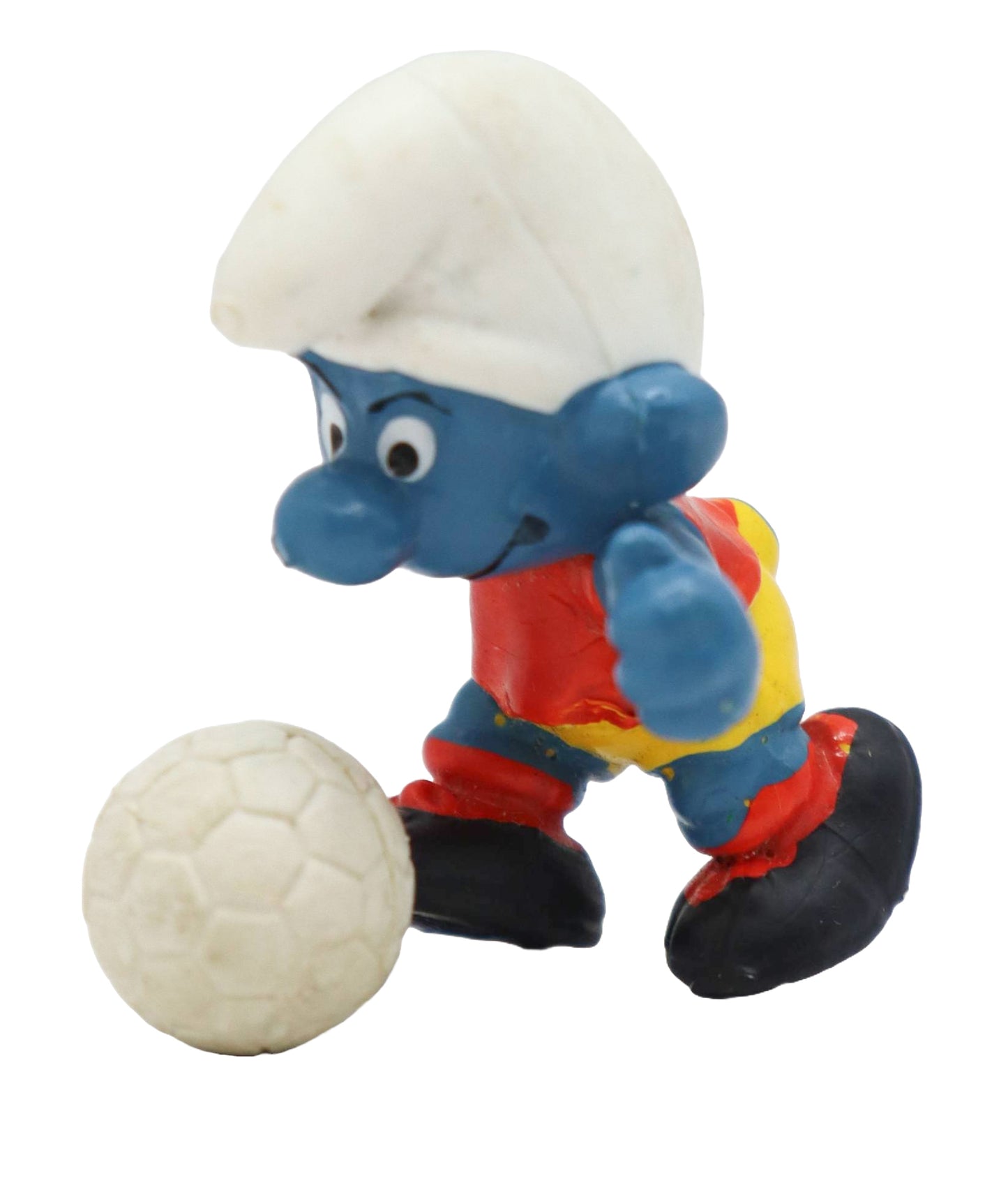 1978 Schleich Smurfs Soccer Smurf Figure