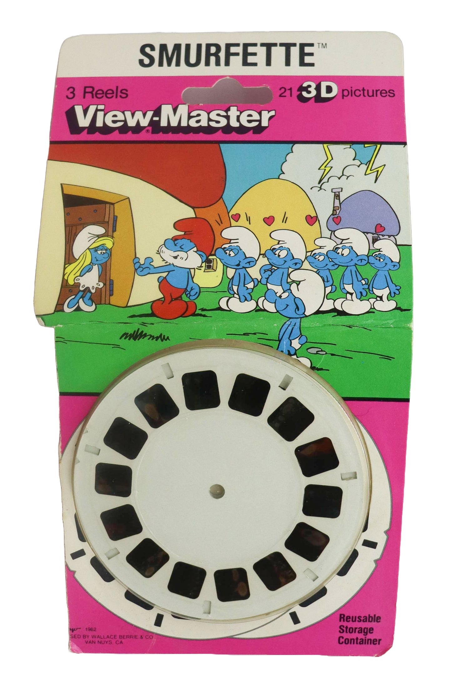 1982 View Master Smurfette reels