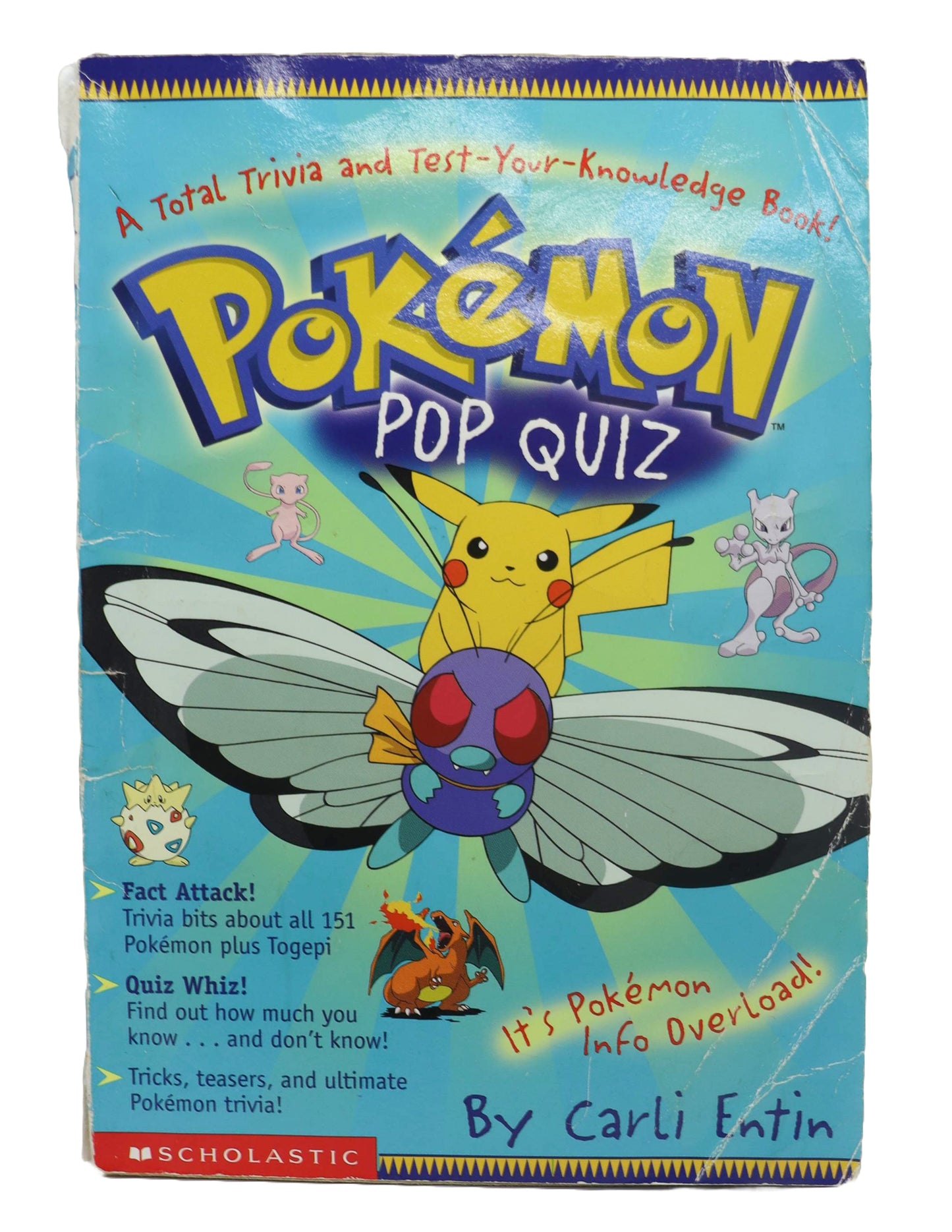 Pokemon Pop Quiz Book