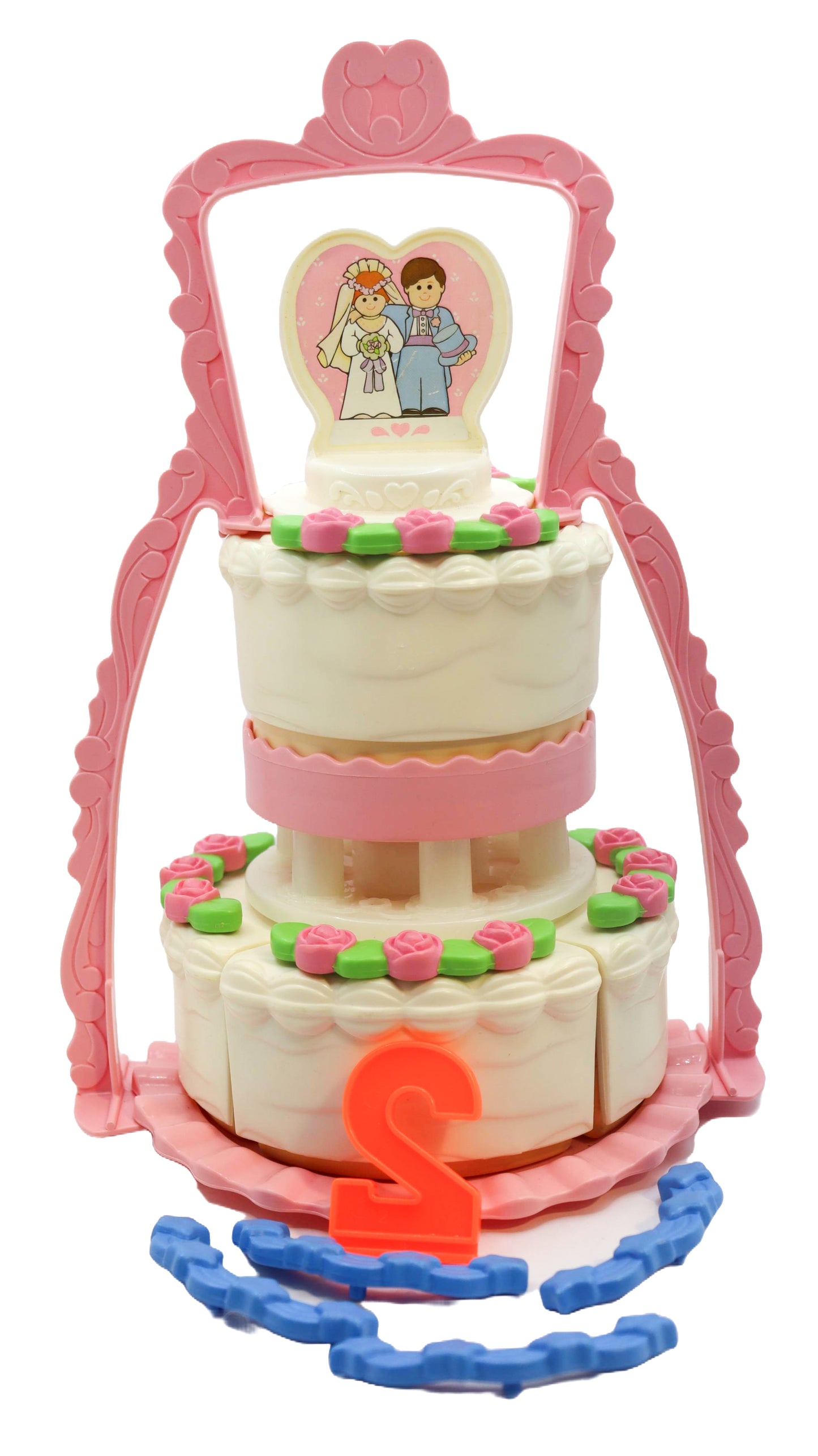 1987 Fisher Price Fun With Food Create A Cake Playset
