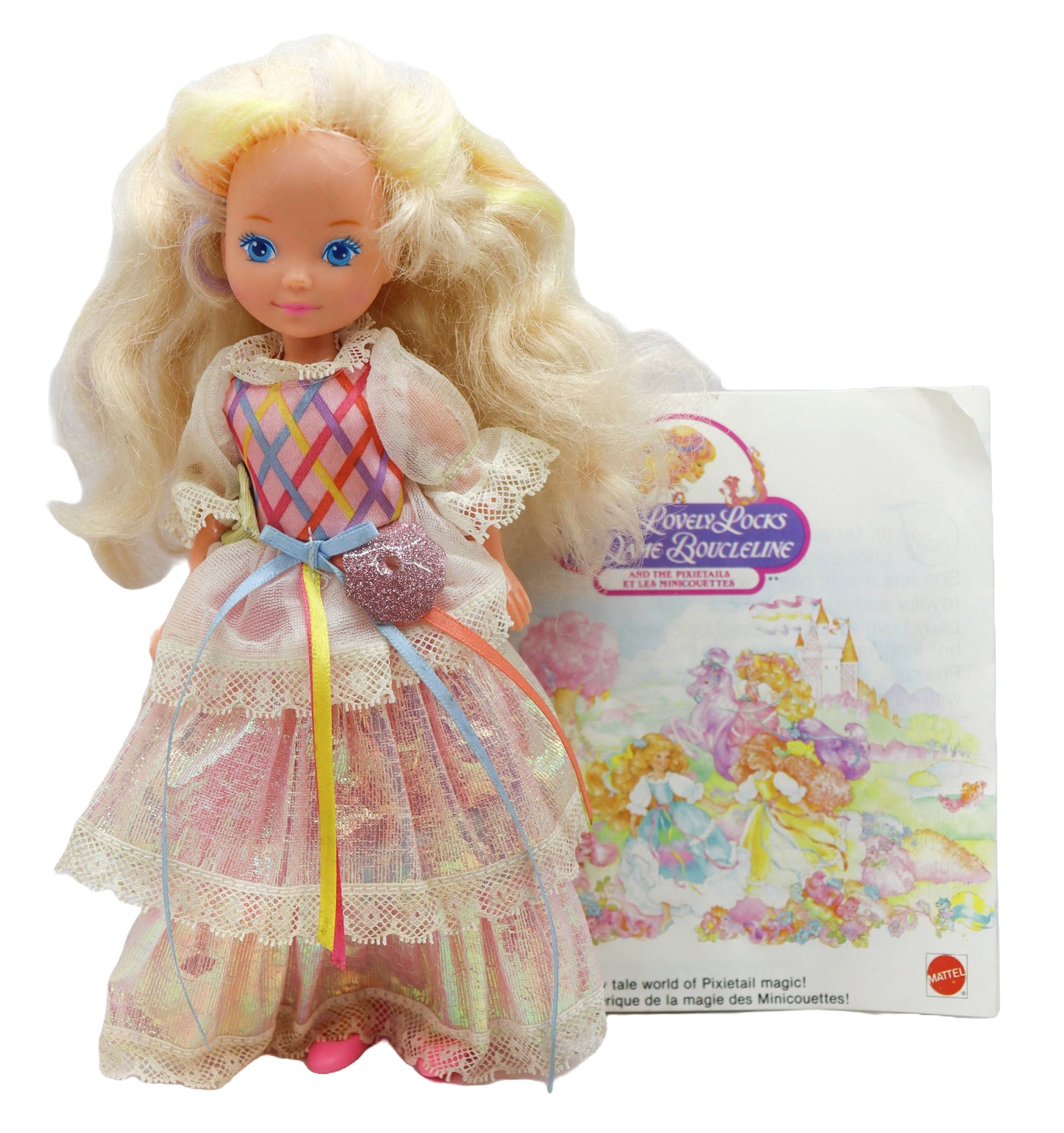 1986 Mattel Lady Lovely Locks With Pamphlet