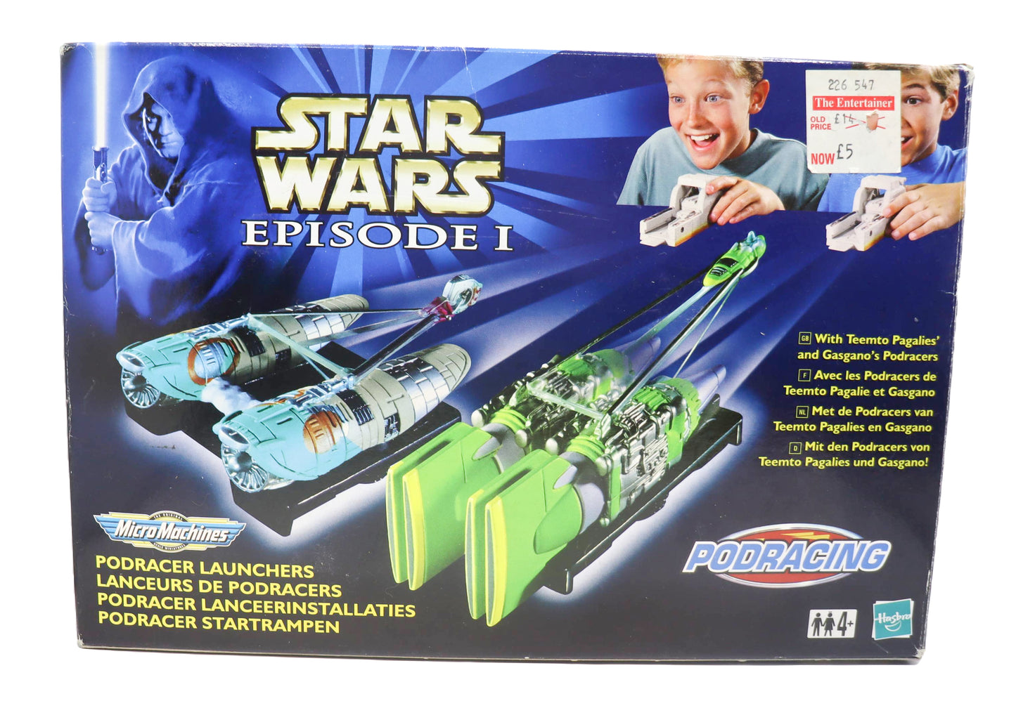 1999 Hasbro Micro Machines Star Wars Episode I Podracing