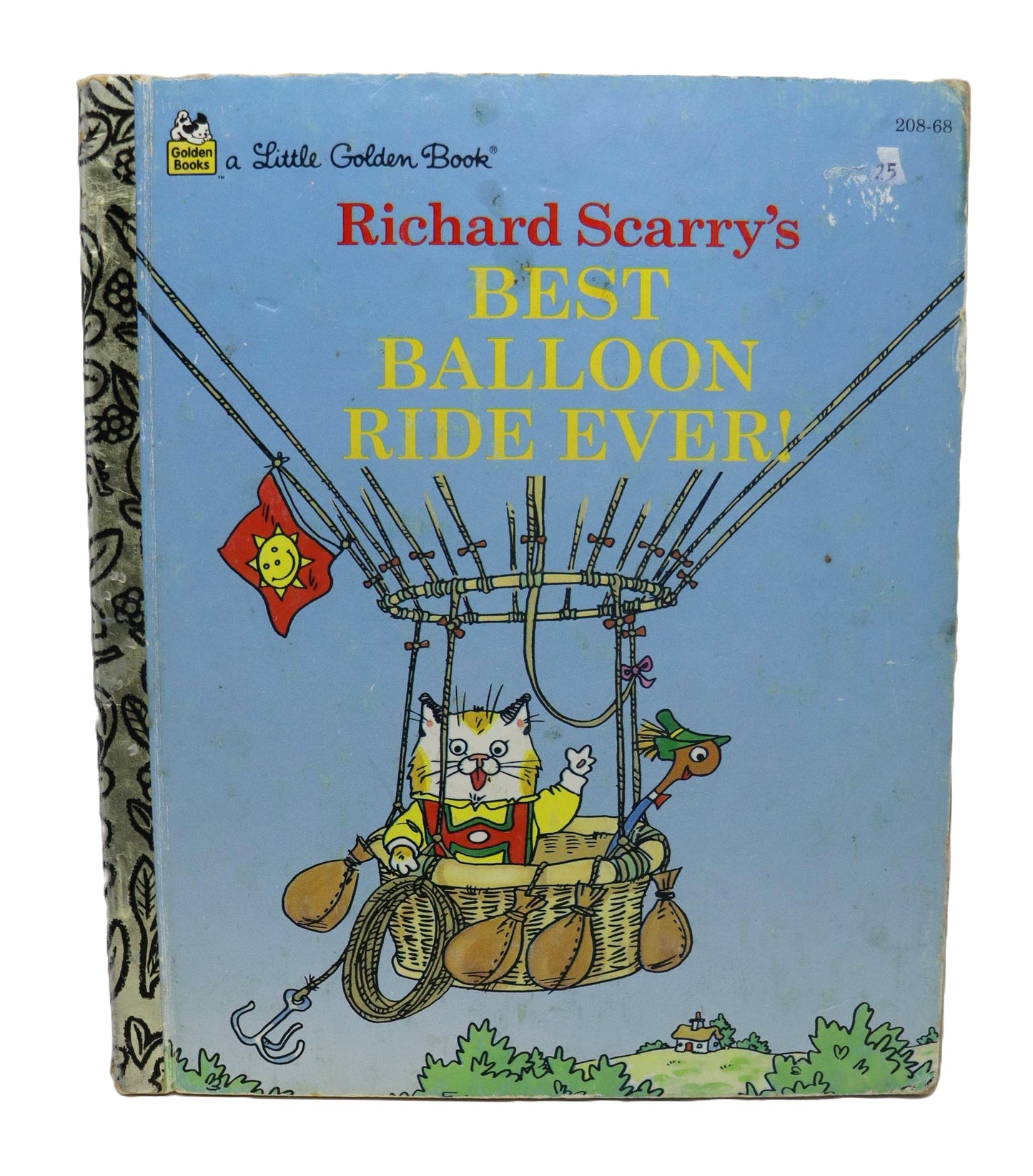 1994 A Little Golden Book Richard Scarry's Best Balloon Ride Ever!