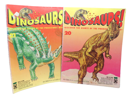 Dinosaurs 20 & 21 Magazine Books