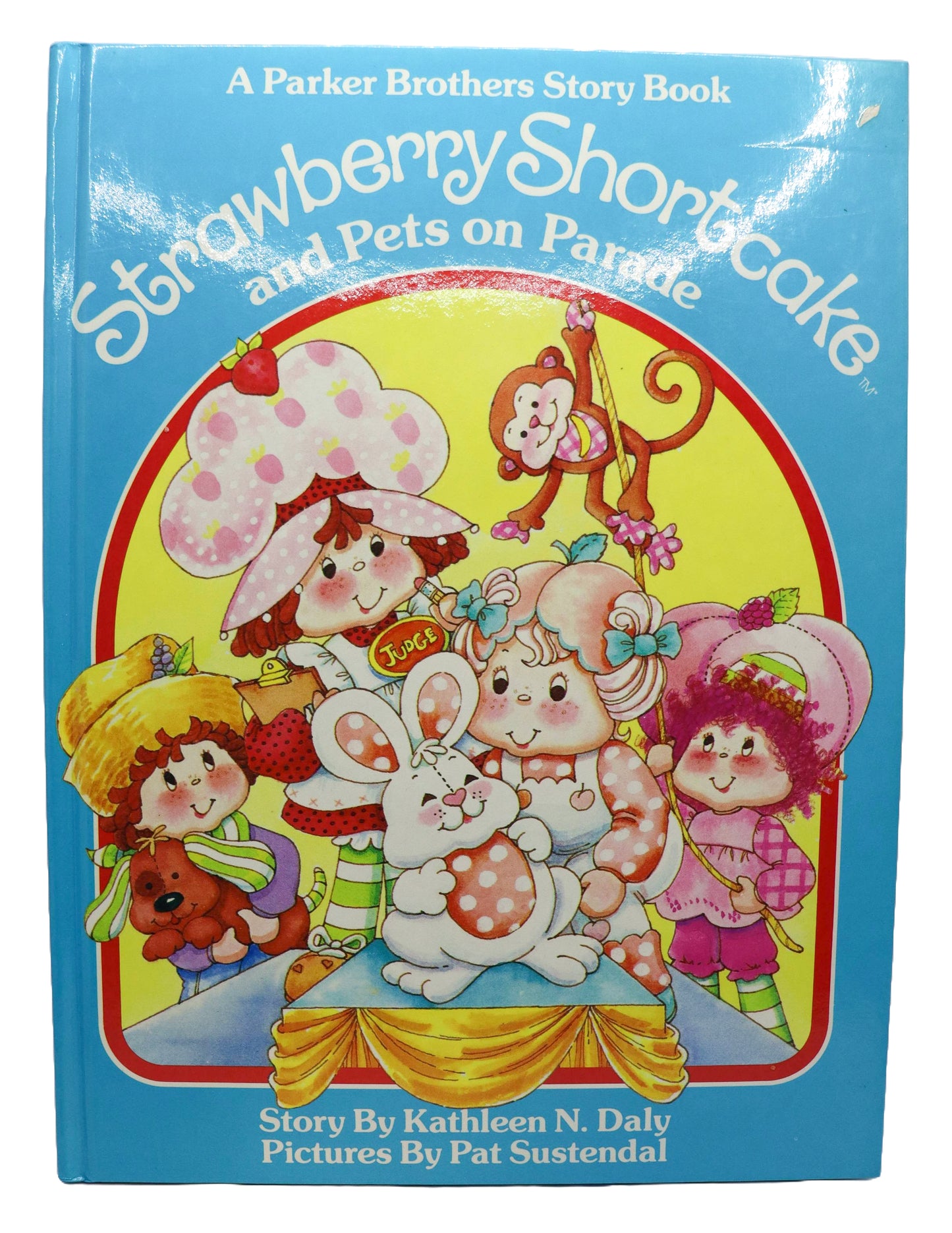 1983 Strawberry Shortcake And Pets On Parade Book