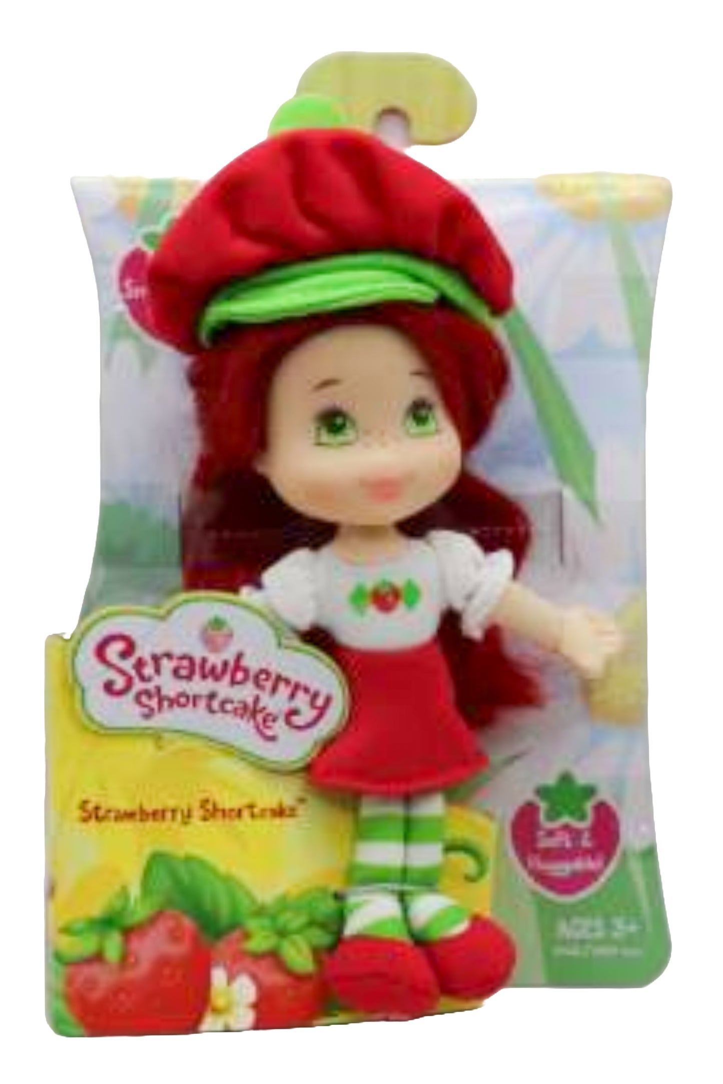 2000s Strawberry Shortcake Mini Soft Scented Doll
