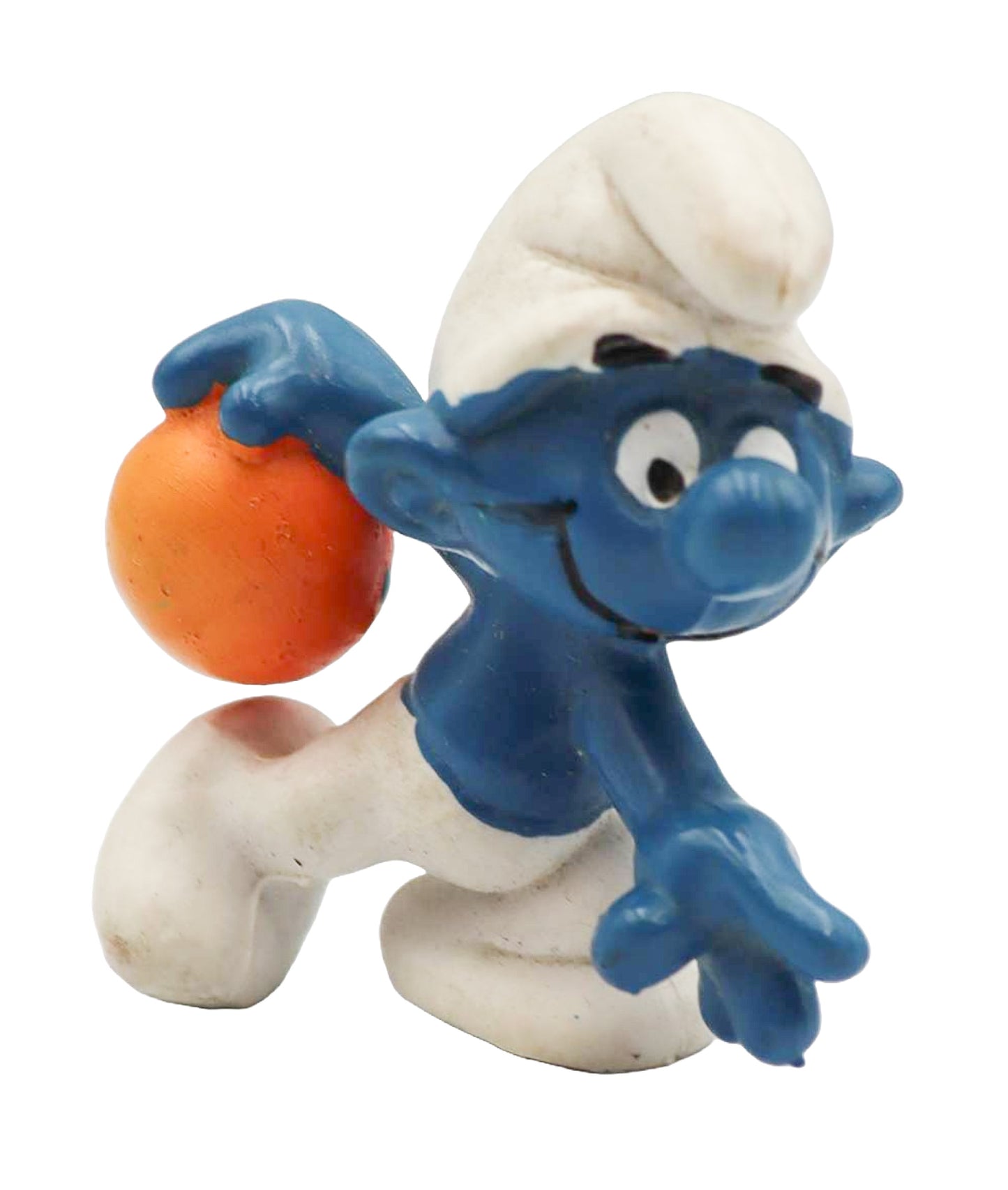 1970 Bowler Smurf Figure