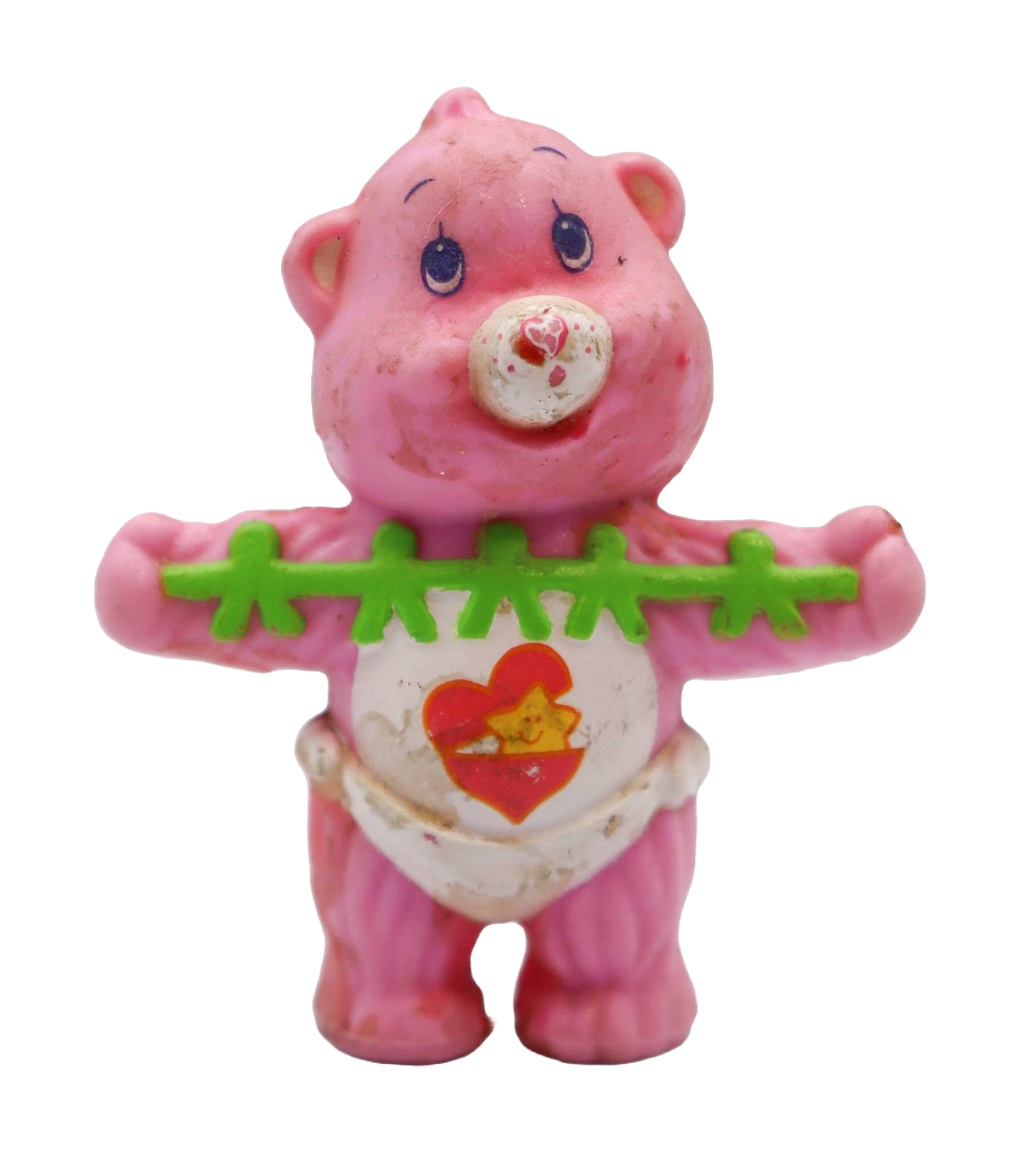 1980s Care Bears Baby Hugs Bear Mini Pvc Figure